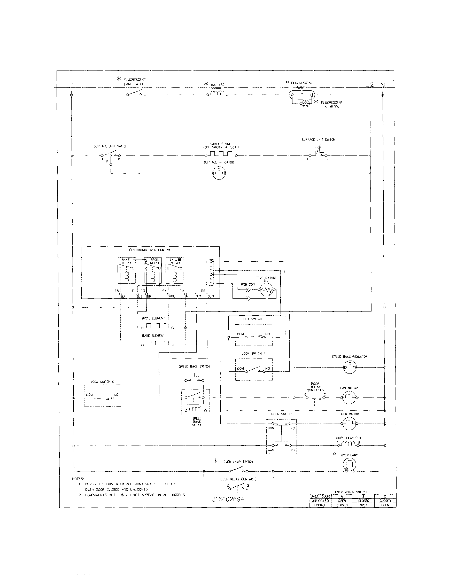 Frigidaire FEF356CHTA wiring (fef356chsb/htb) diagram