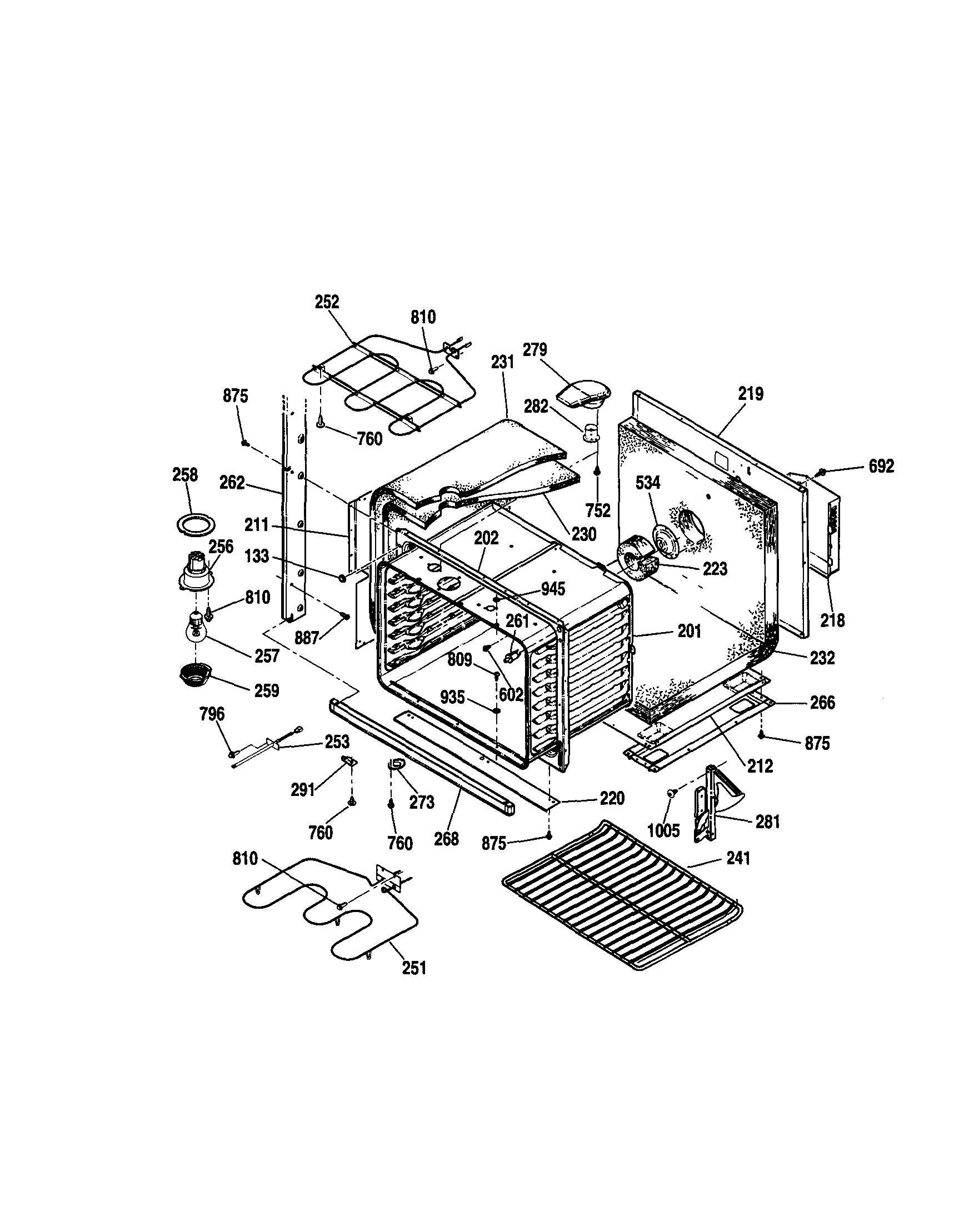 Kenmore 91147824100 lower body diagram