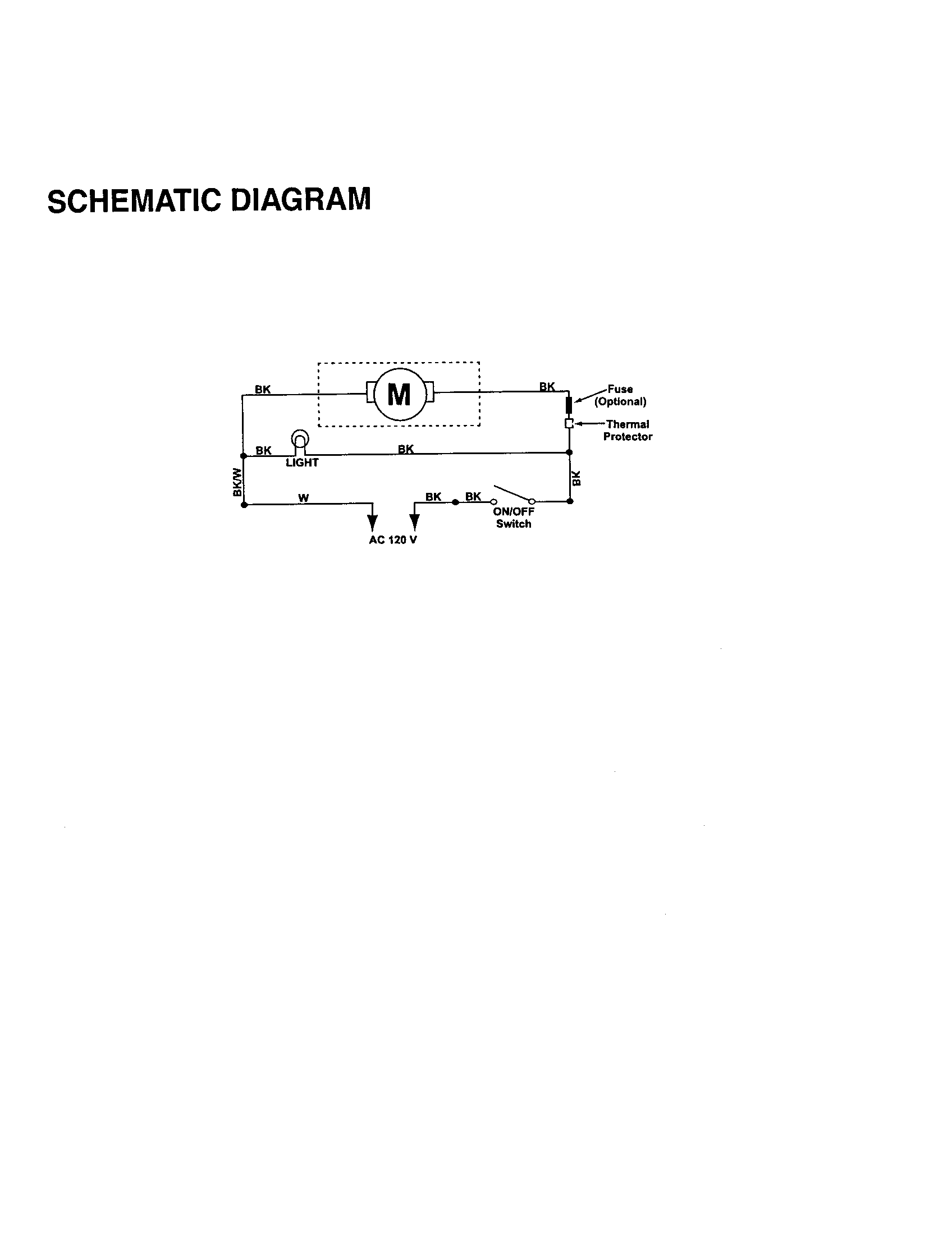 Panasonic MC-V5257 schematic diagram diagram