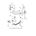 Amana LW3503L2-PLW3503L2A drain hose and siphon break diagram