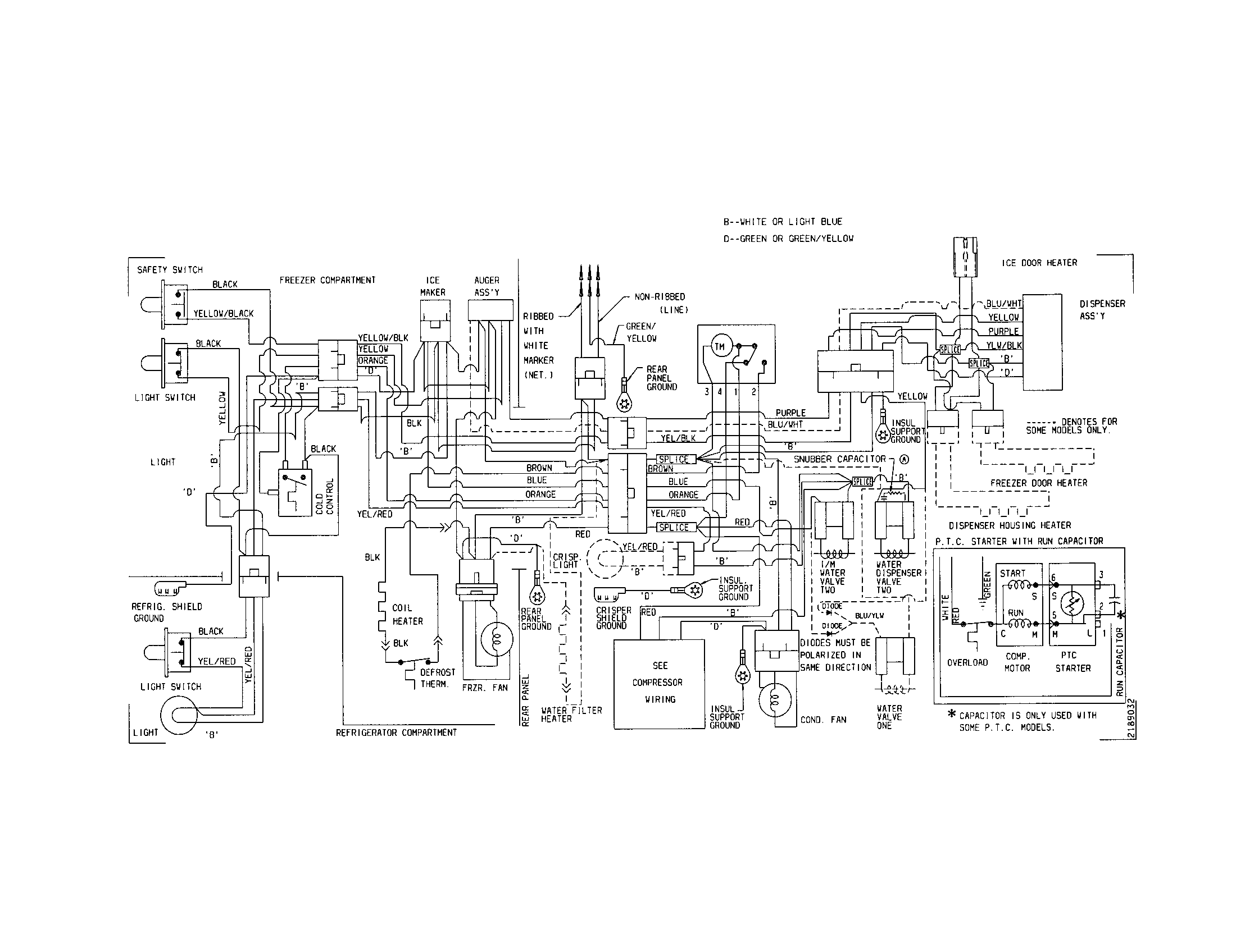 Frigidaire FRS26ZGHD3 wiring diagram diagram