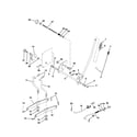 Poulan PR185H42STDA mower lift diagram