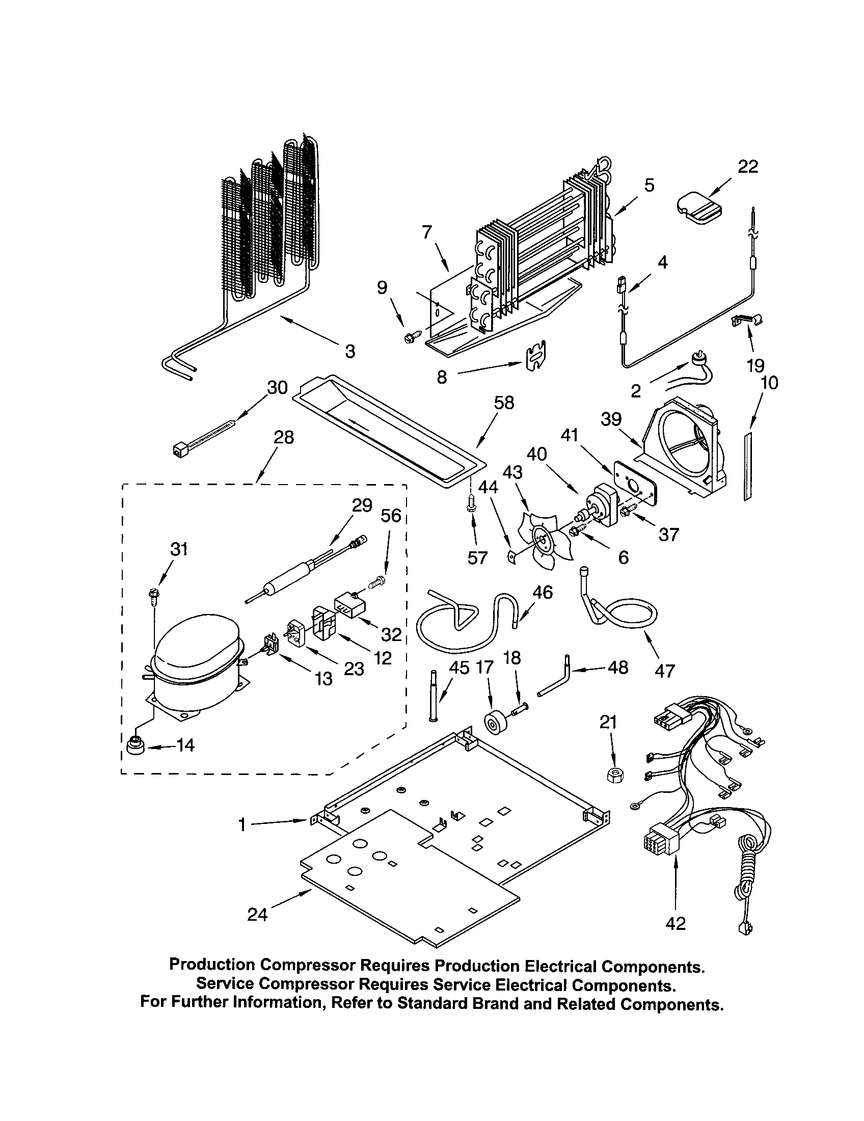 Kenmore 10671182100 unit diagram