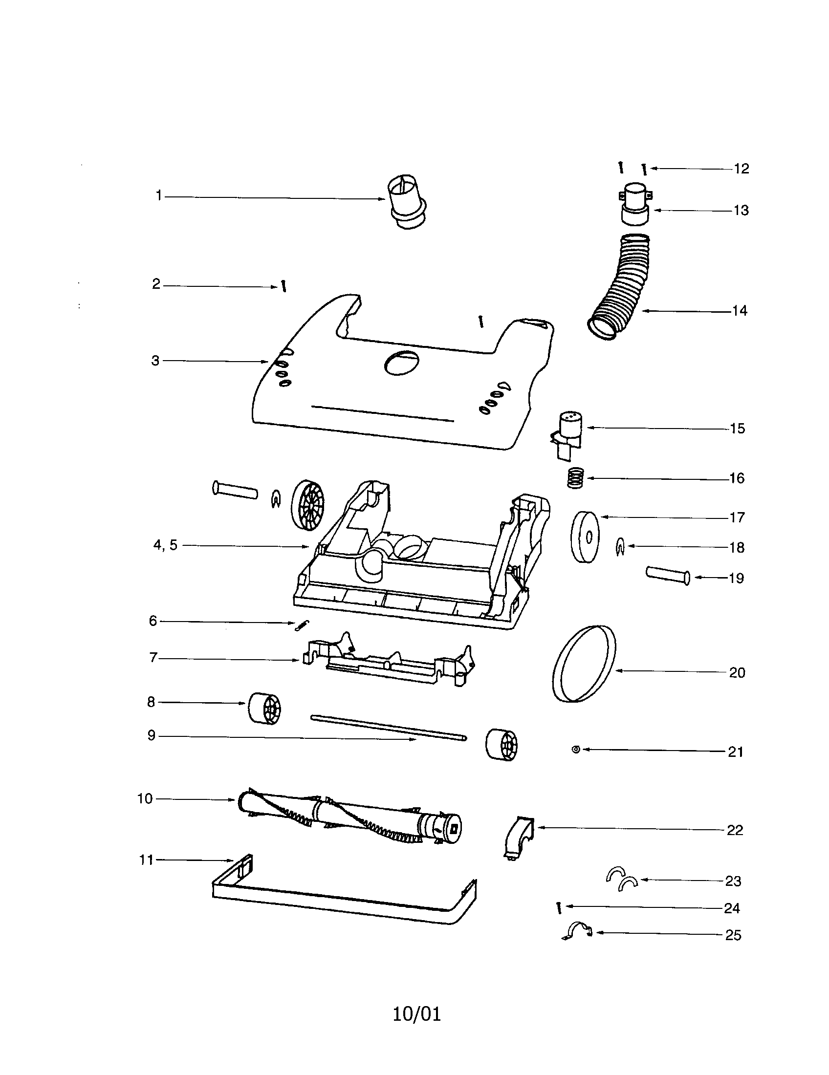 Eureka 4384AT-1 base diagram