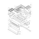 Kenmore 66575843003 warming drawer/broiler diagram