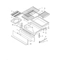 Kenmore 66572029100 drawer and broiler diagram