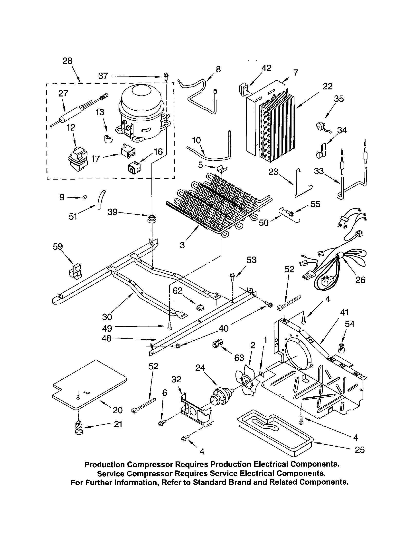 Kenmore 10650524101 unit diagram