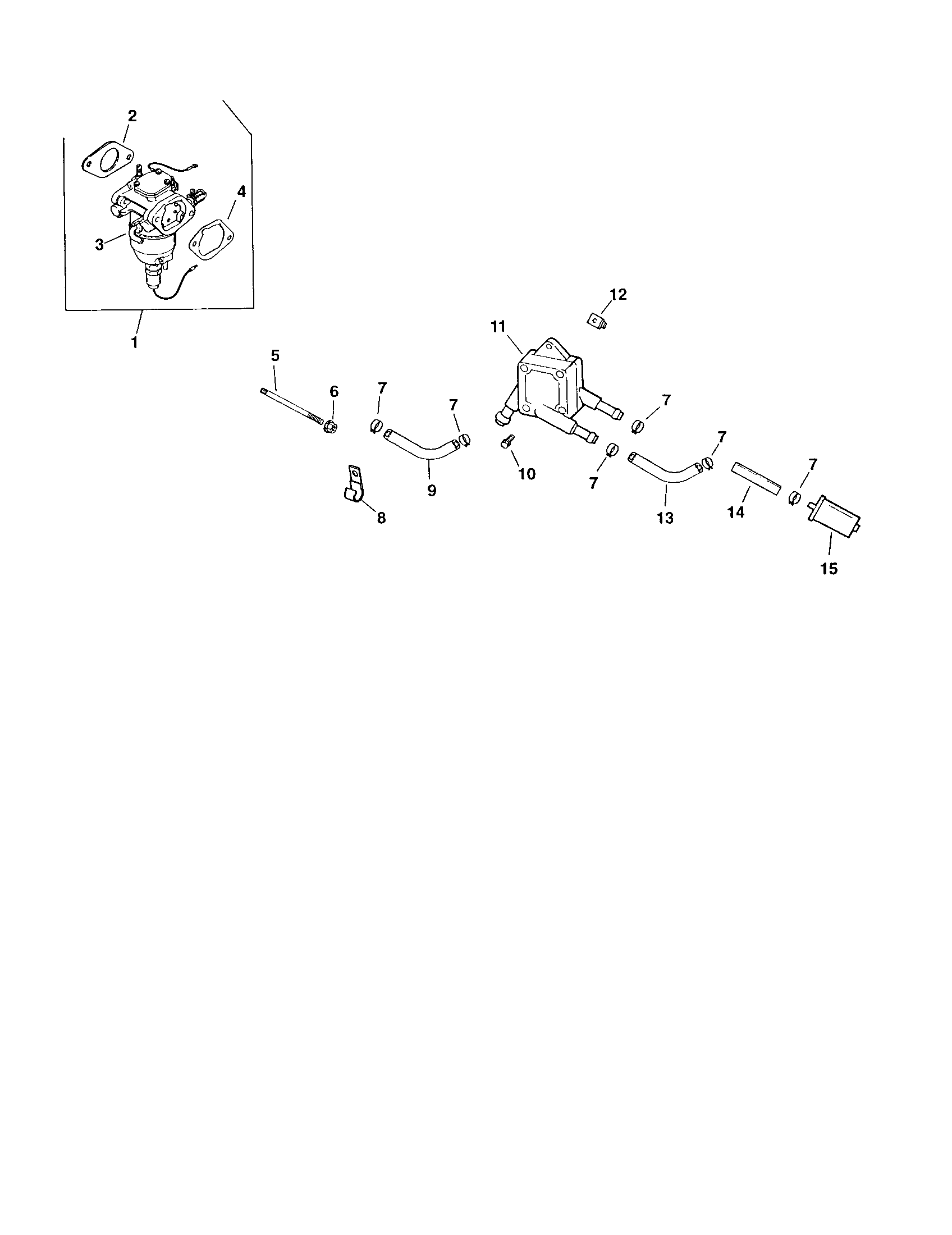 Craftsman 9172734401 fuel system diagram