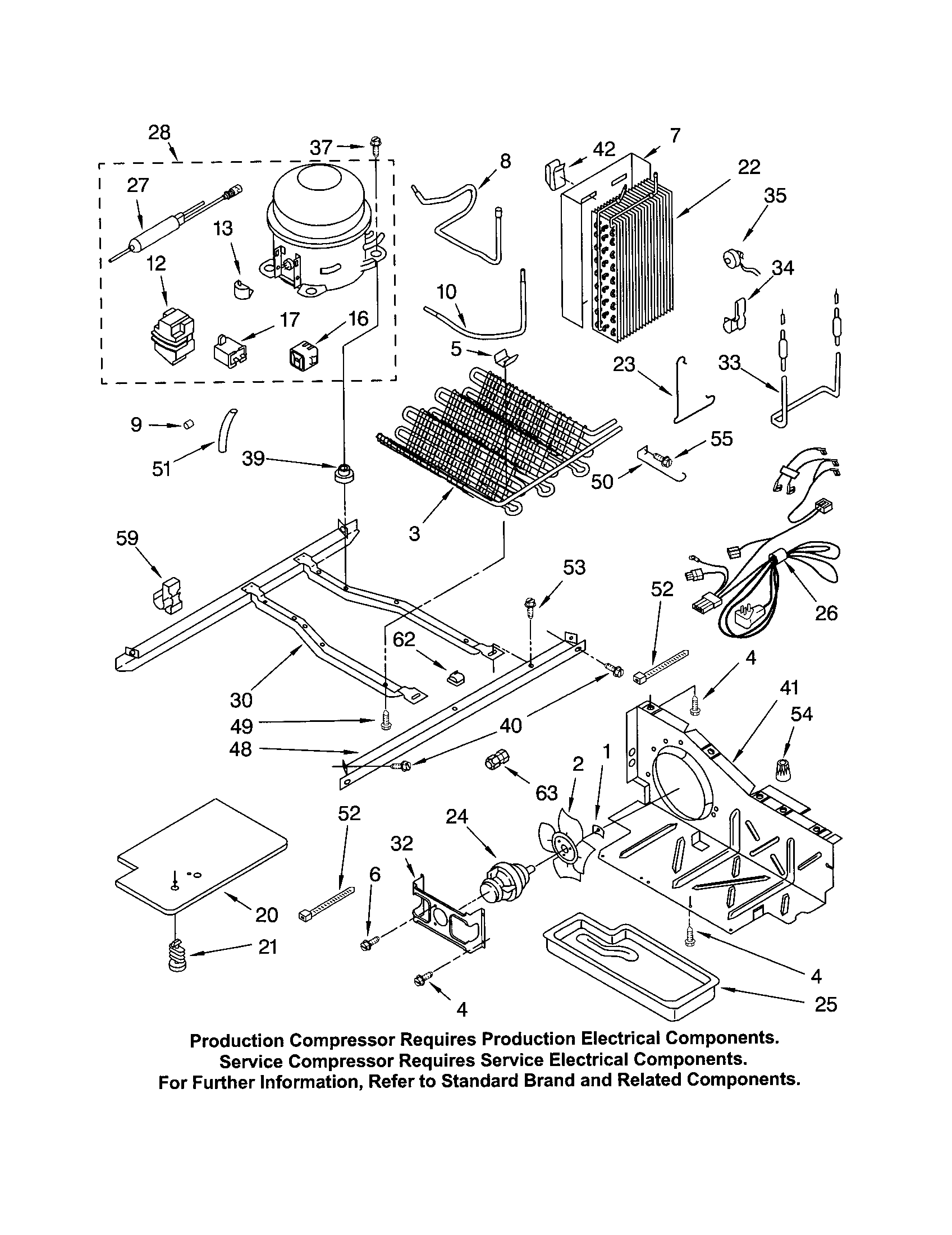 Kenmore 10650534101 unit diagram