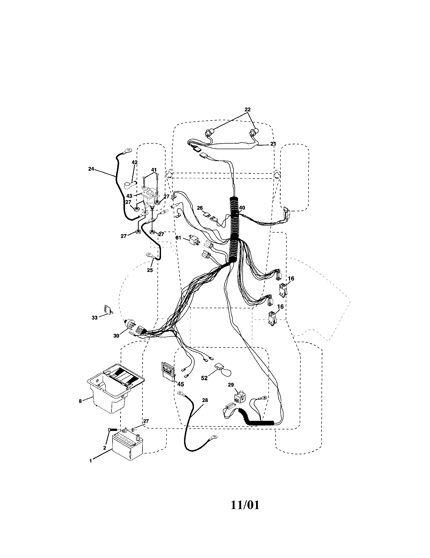 Craftsman 917272057 electrical diagram