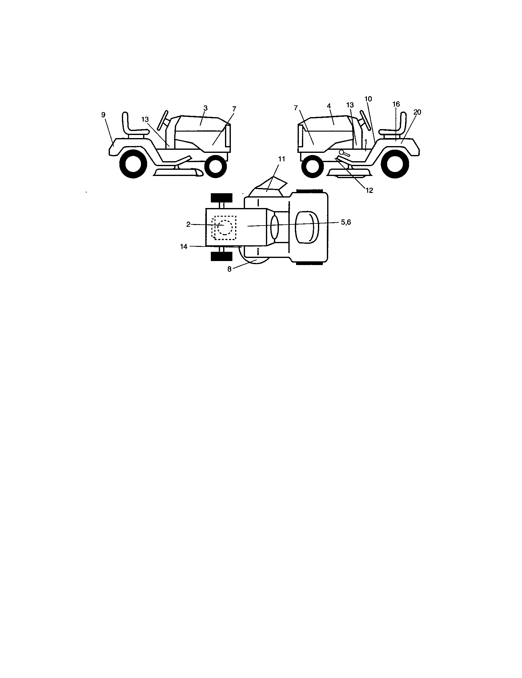Craftsman 917272067 decals diagram