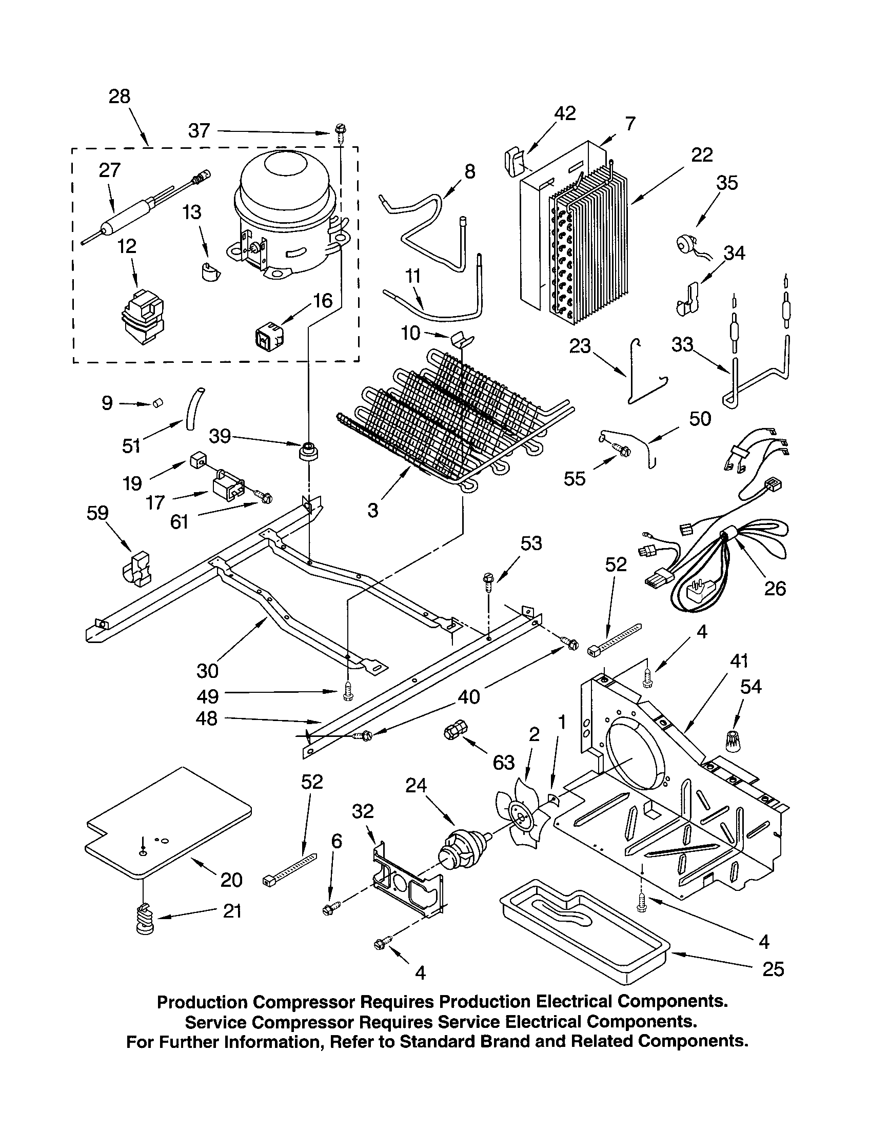 Kenmore 10651574200 unit diagram