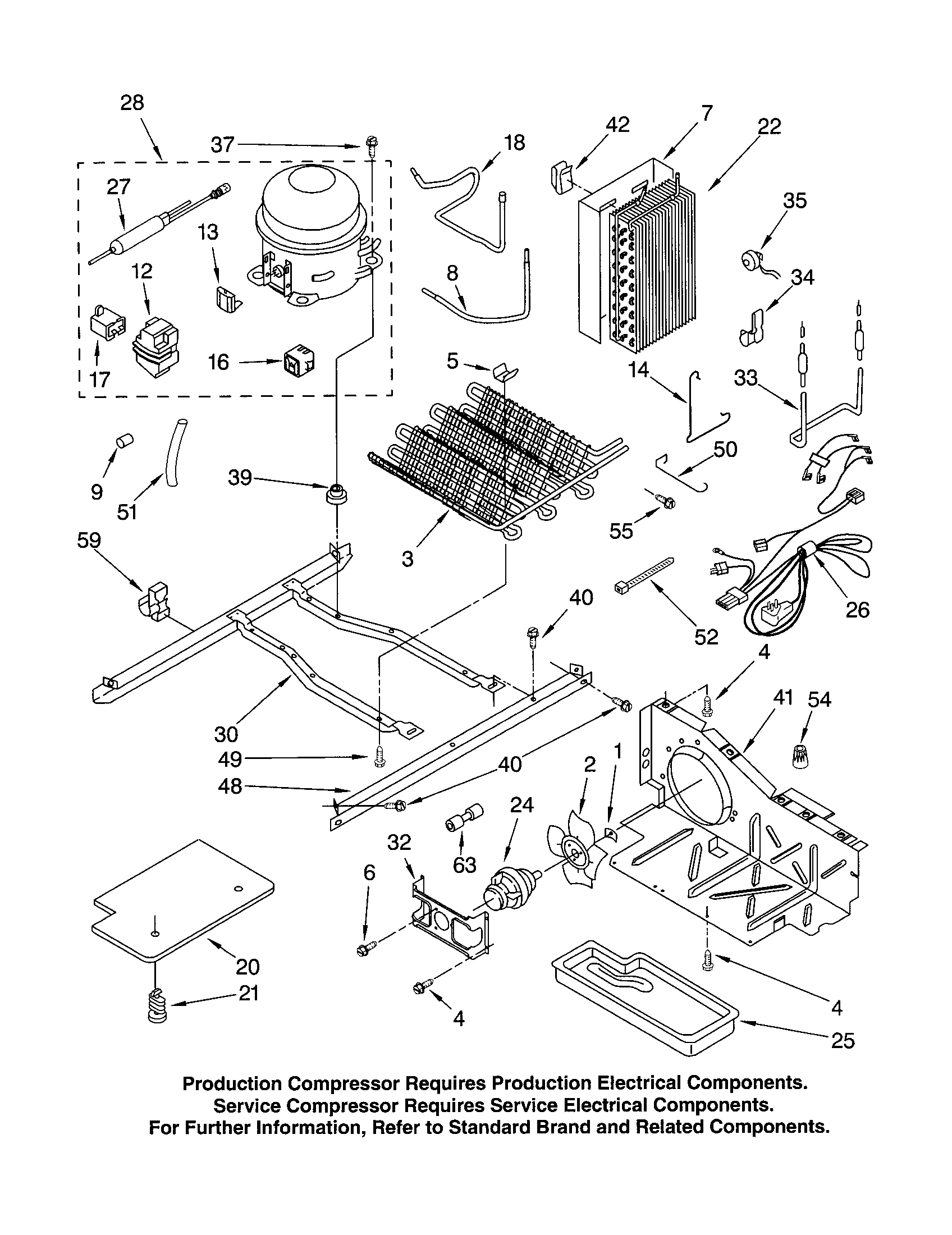 Kenmore 10651272200 unit diagram