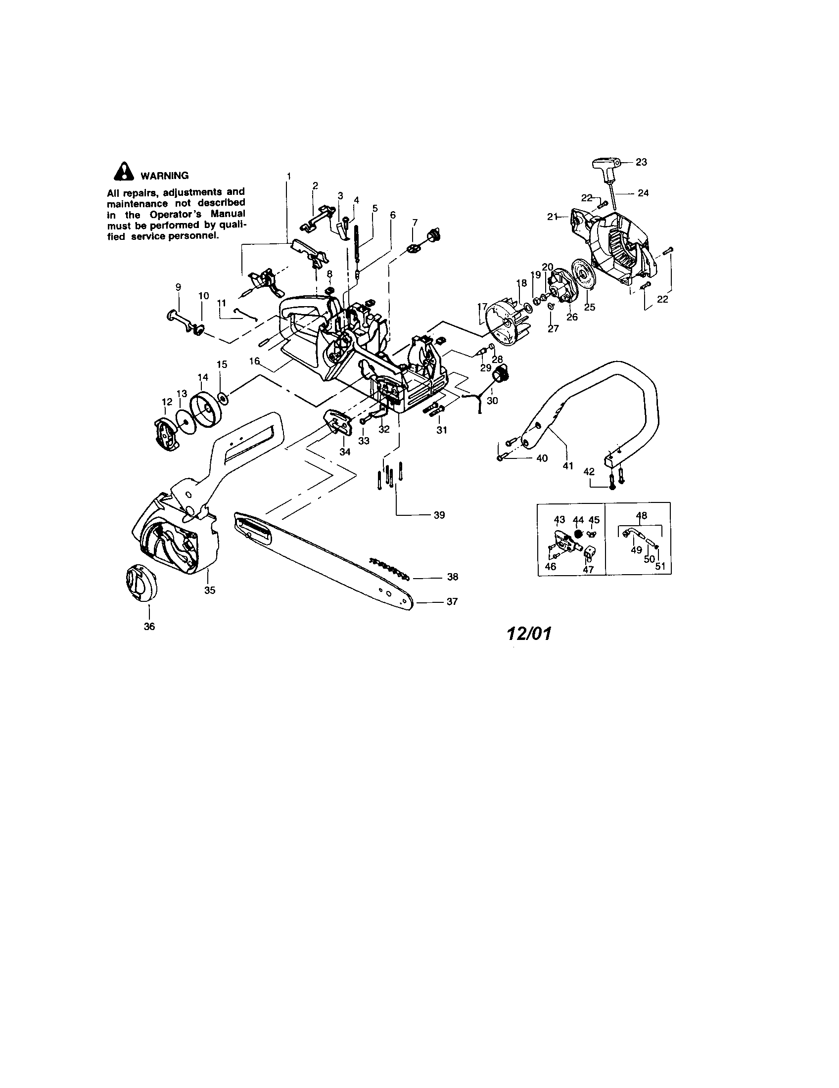 Craftsman 358360100 flywheel/chassis diagram