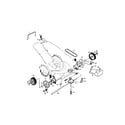 Craftsman 917378072 control bar, wheels and tires diagram