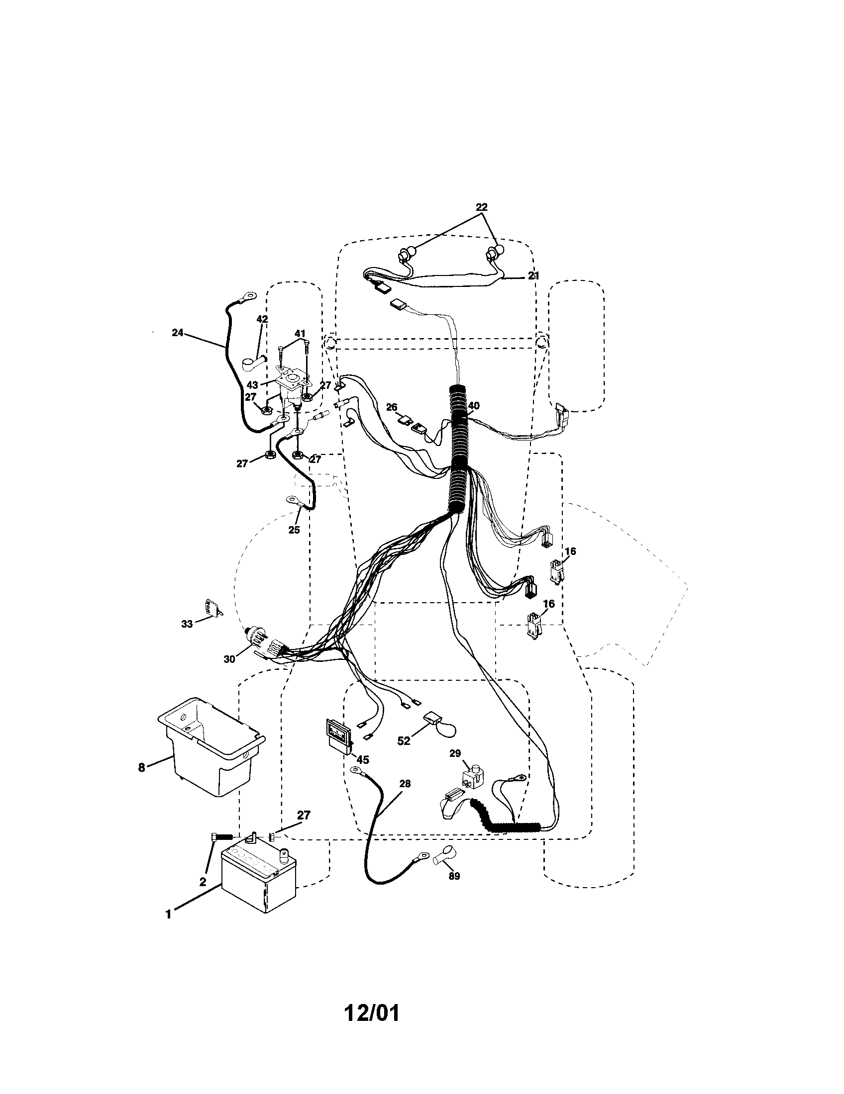 Craftsman 917271660 electrical diagram