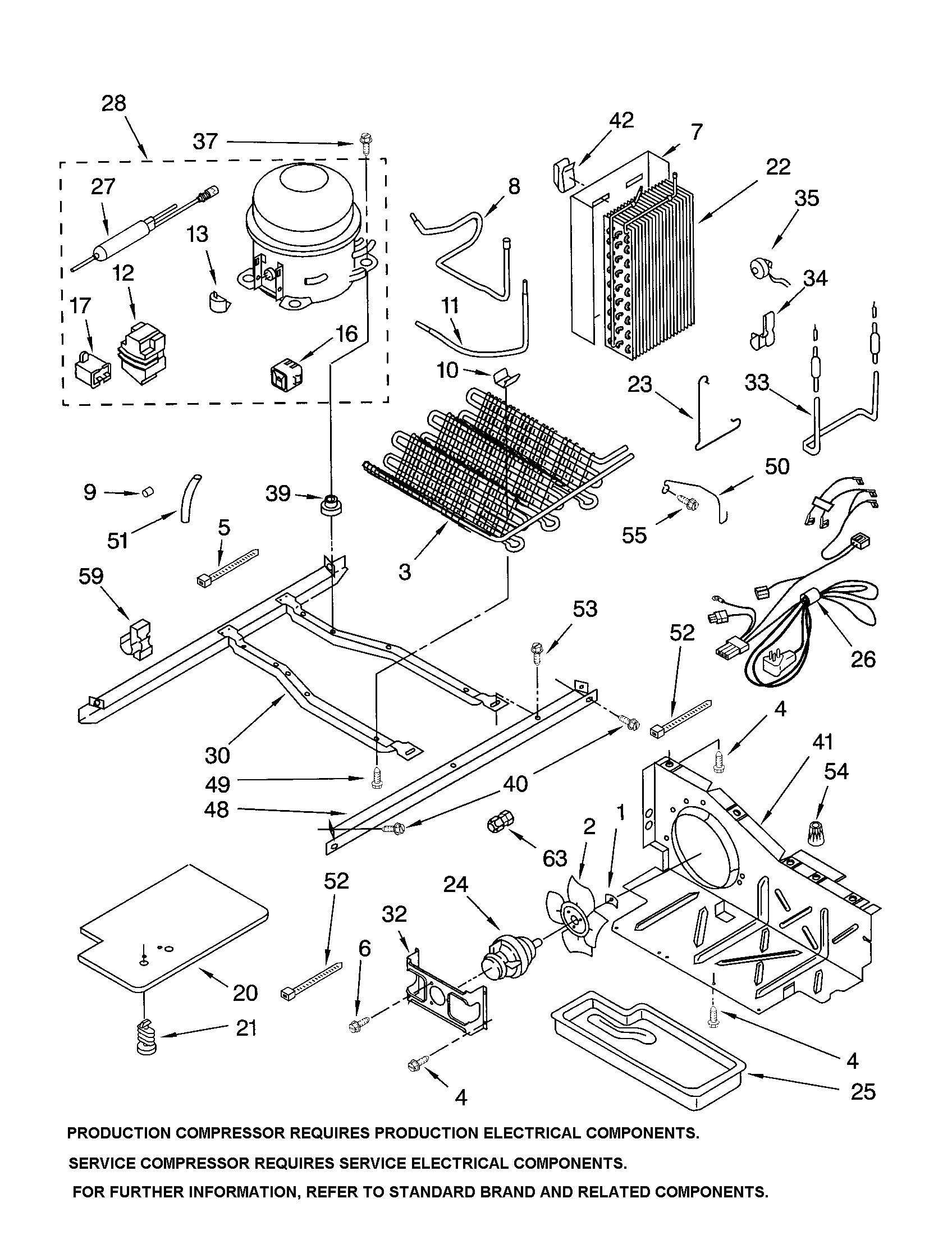 Kenmore 10651512101 unit diagram