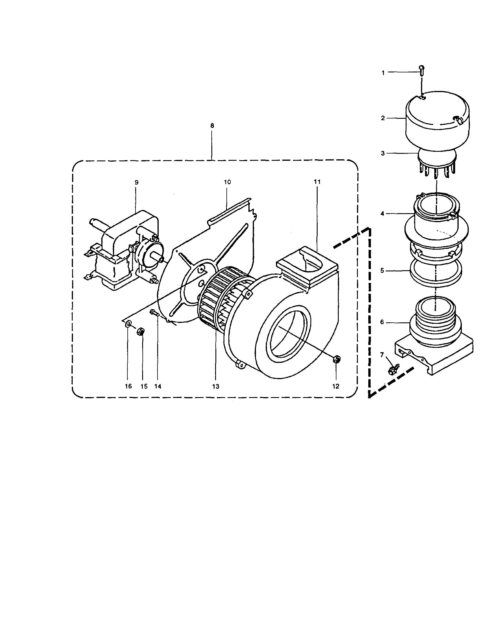 InSinkErator WS400-2 circa-dry unit diagram