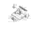 InSinkErator WS850-3 door and latch unit diagram