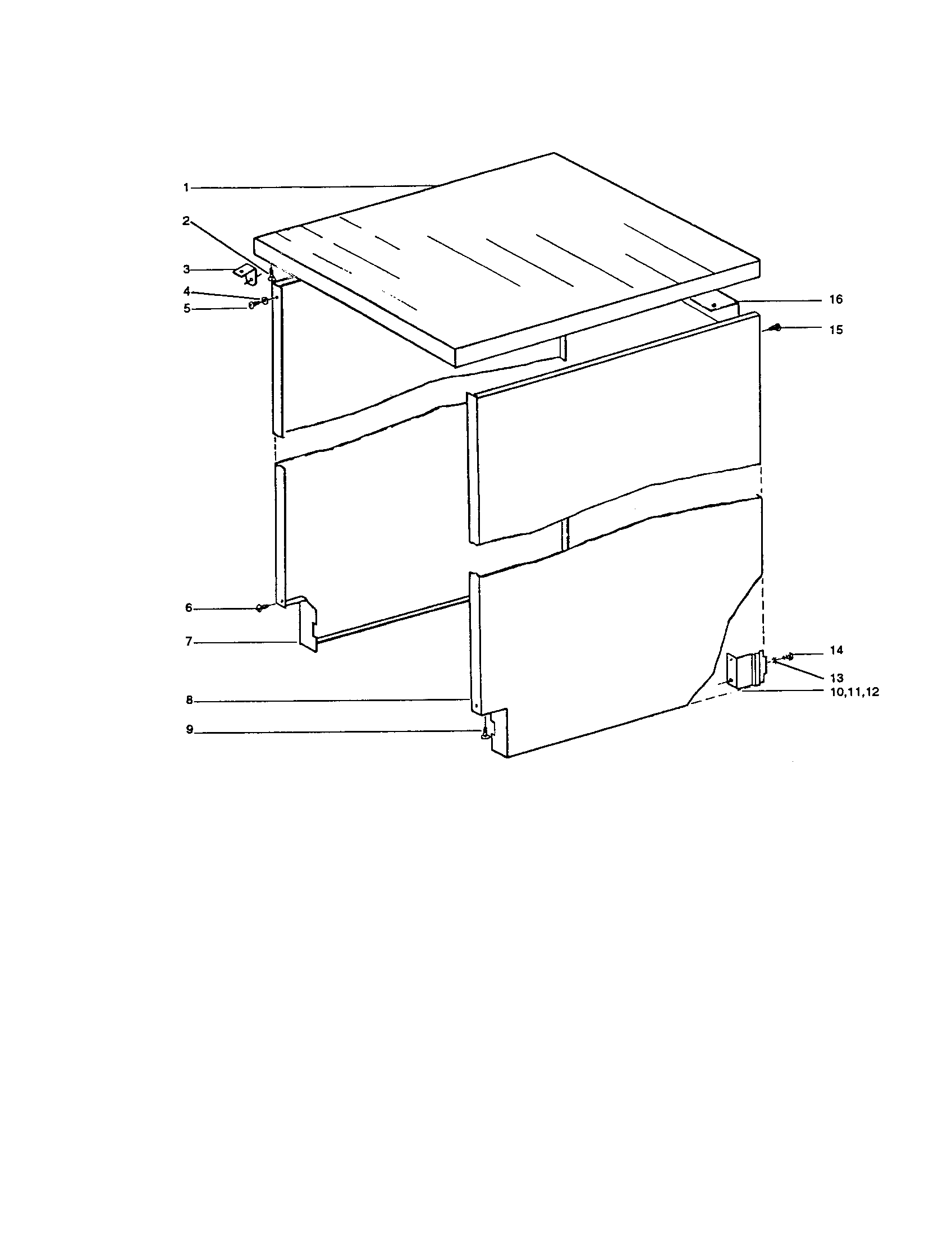 InSinkErator WS400-2 top and side kits diagram