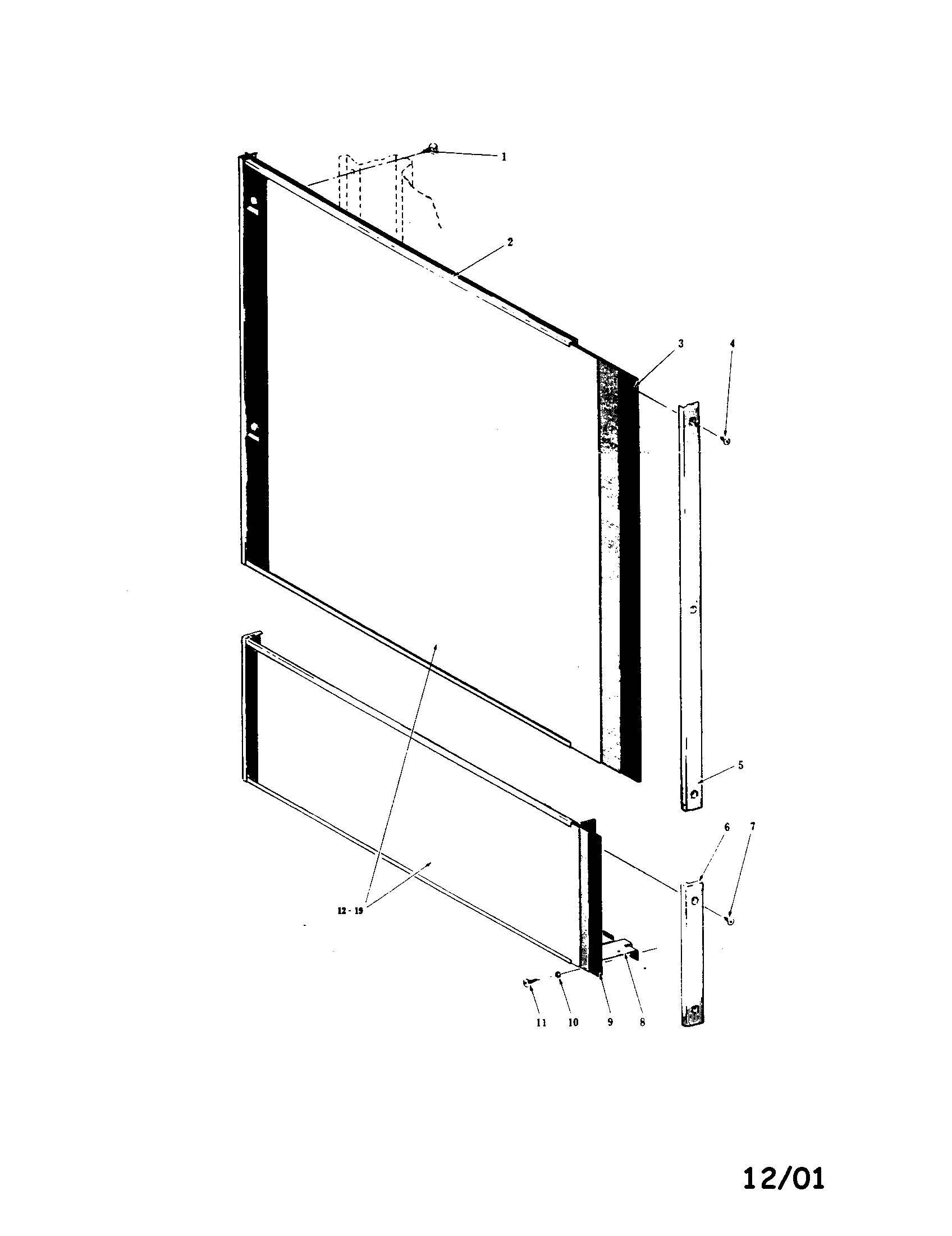 InSinkErator CL400 front panel unit diagram