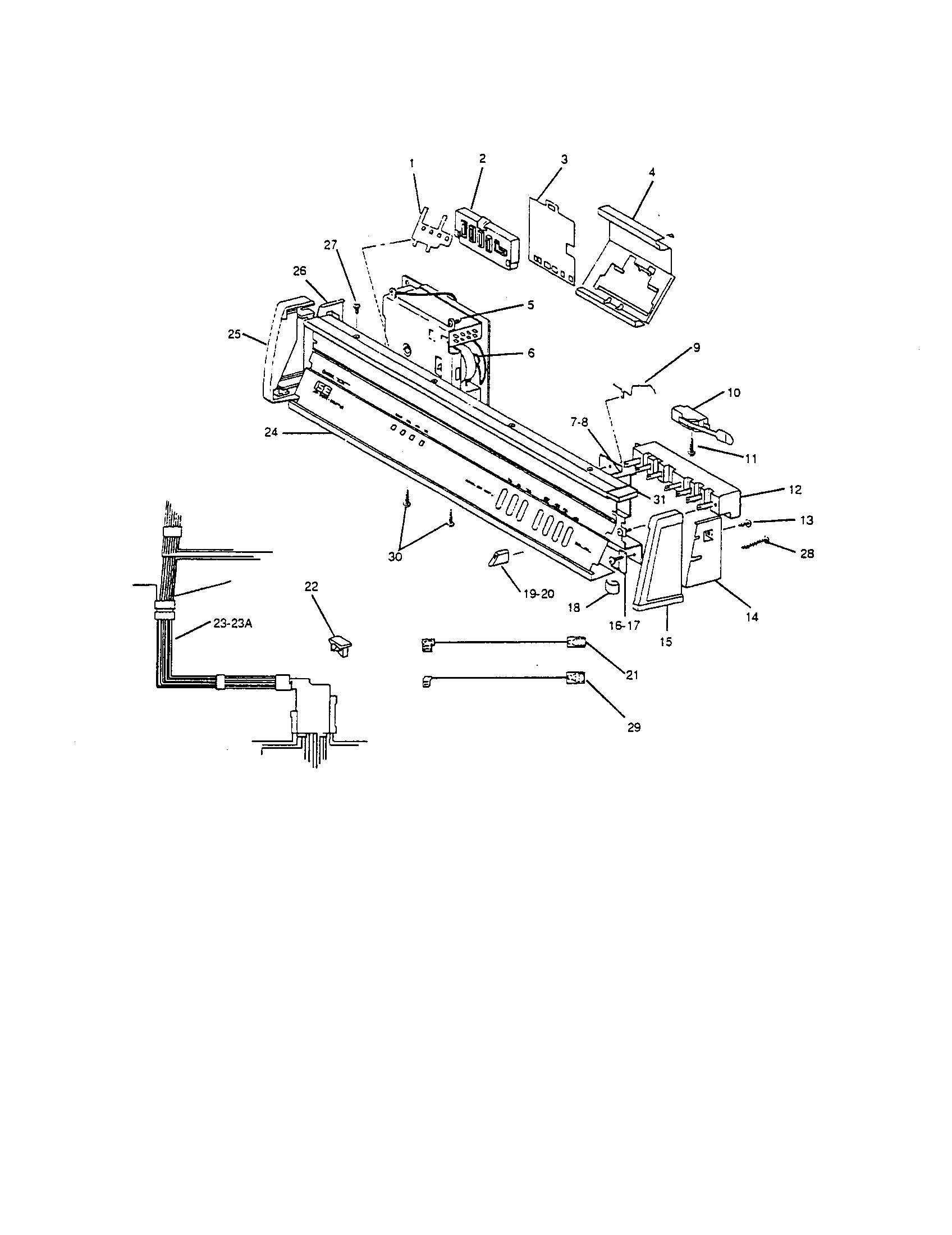 InSinkErator CLSUP-5 control panel unit diagram