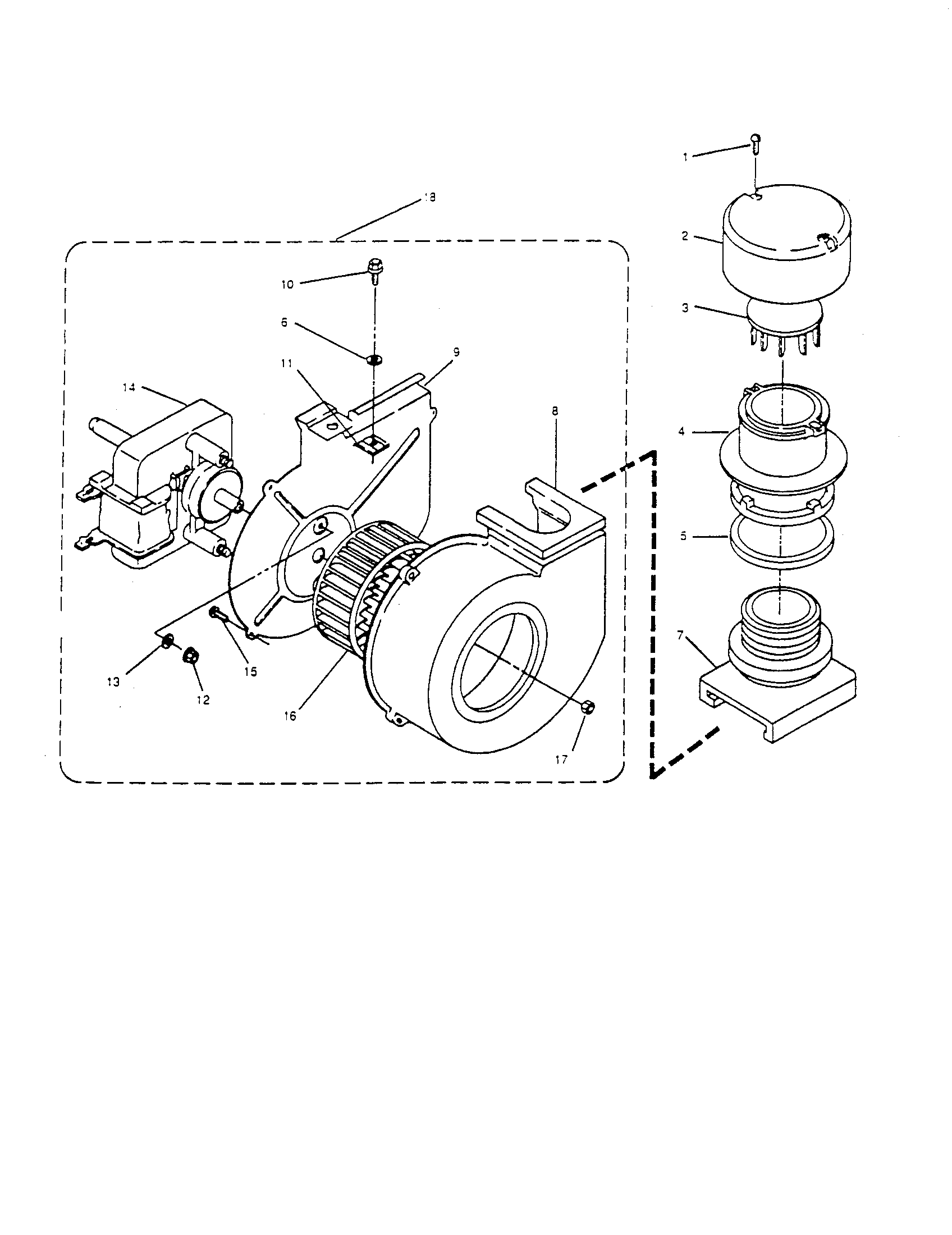 InSinkErator CLSUP-5 circa-dry unit diagram