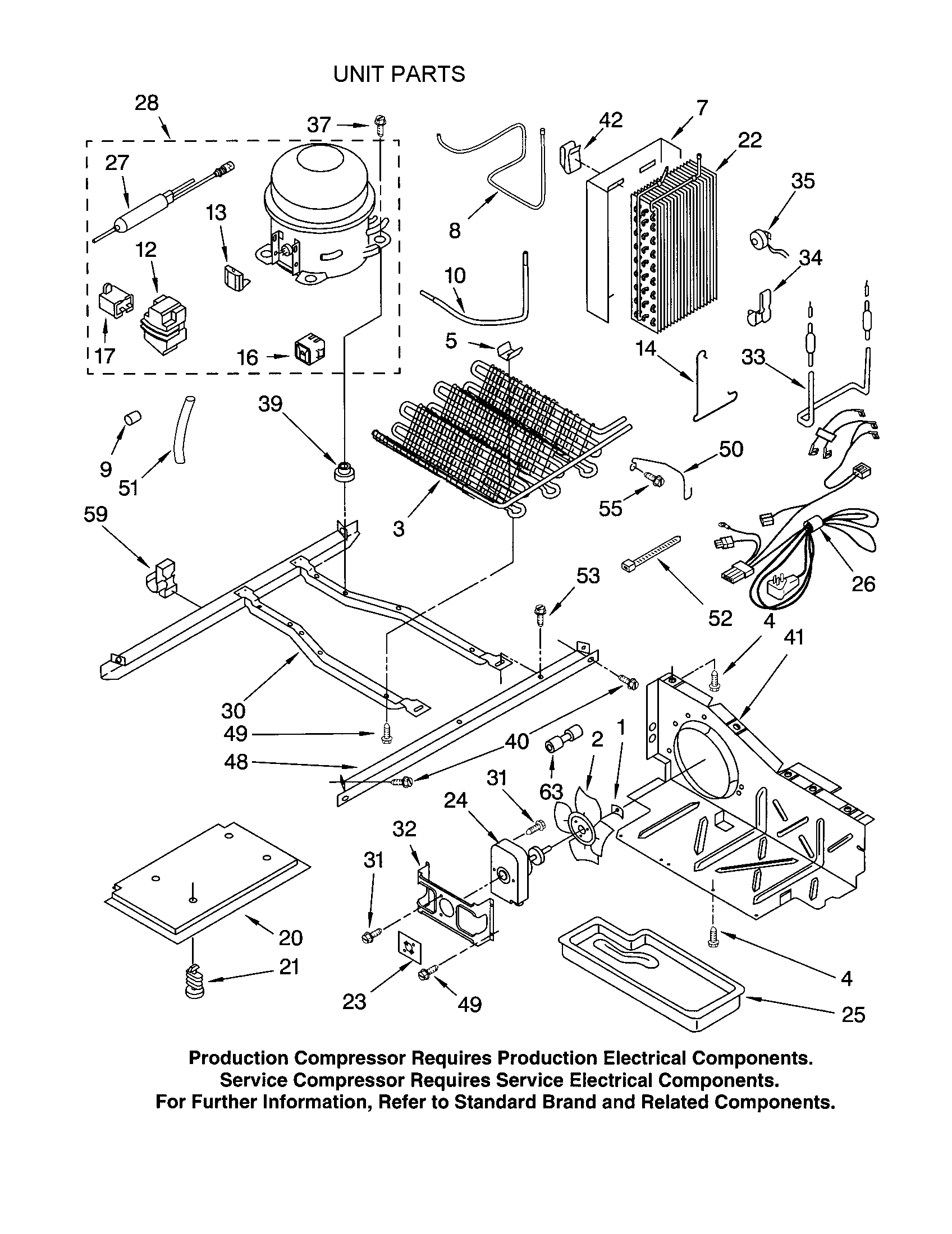 Kenmore 10652224101 unit diagram