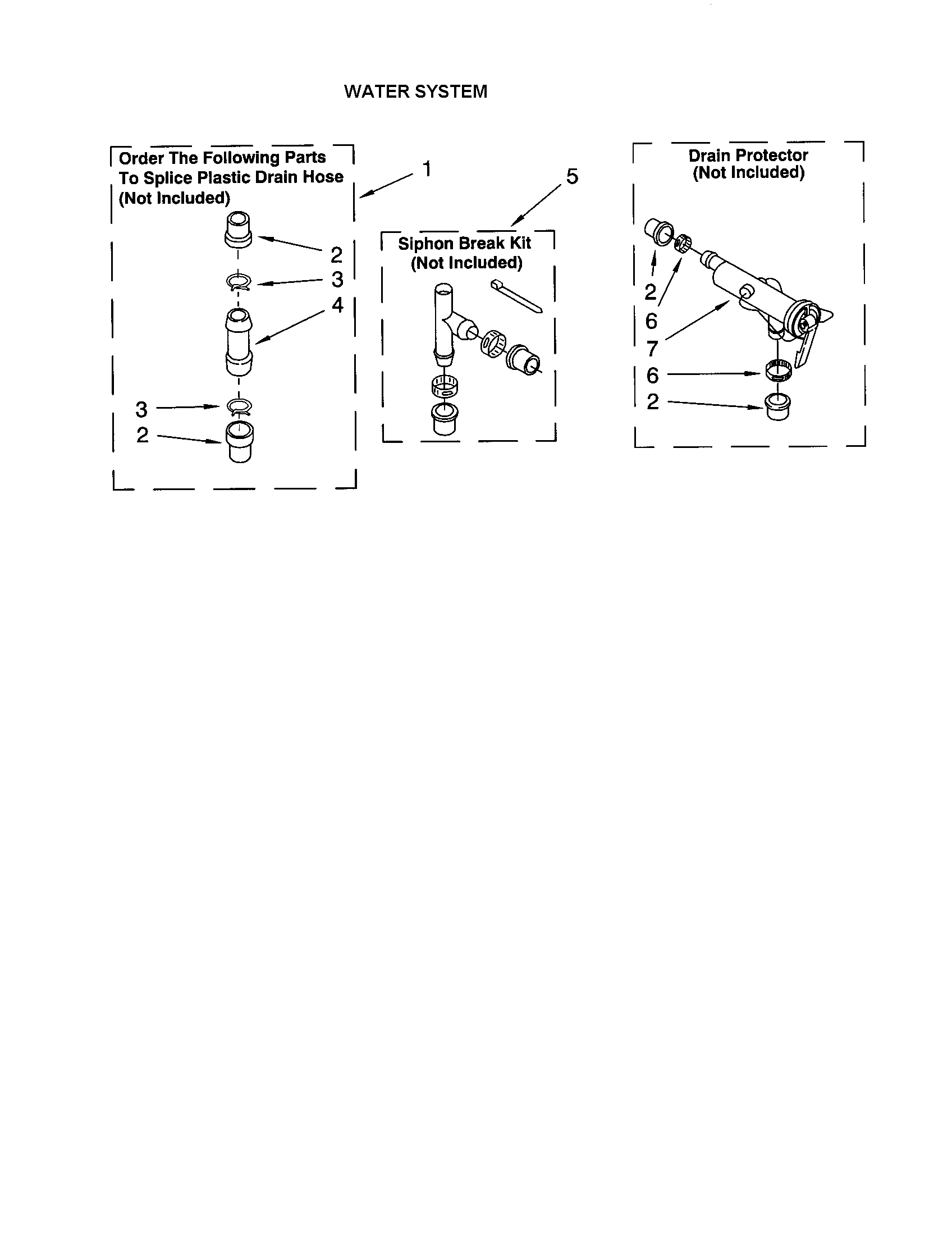 Kenmore 11023732200 water system diagram