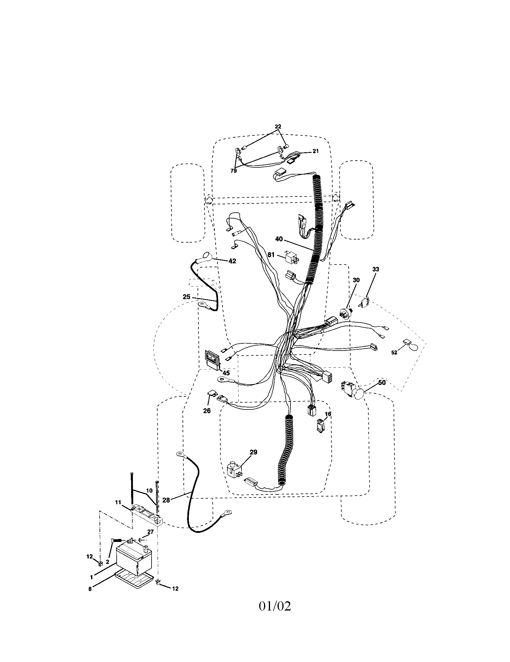 Craftsman 917275022 electrical diagram