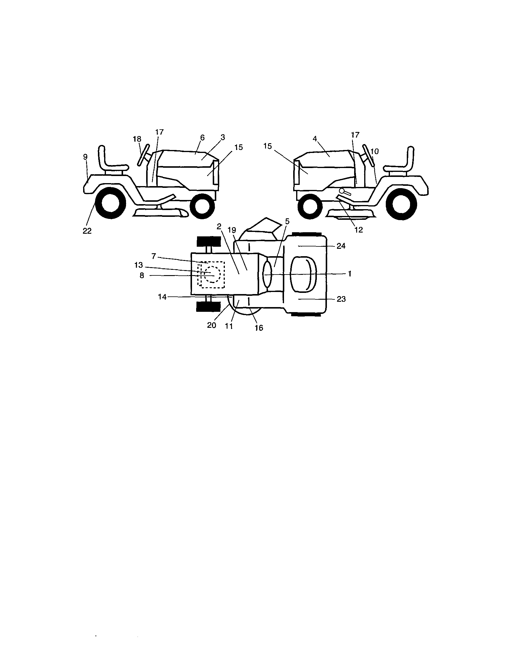 Craftsman 917275022 decals diagram