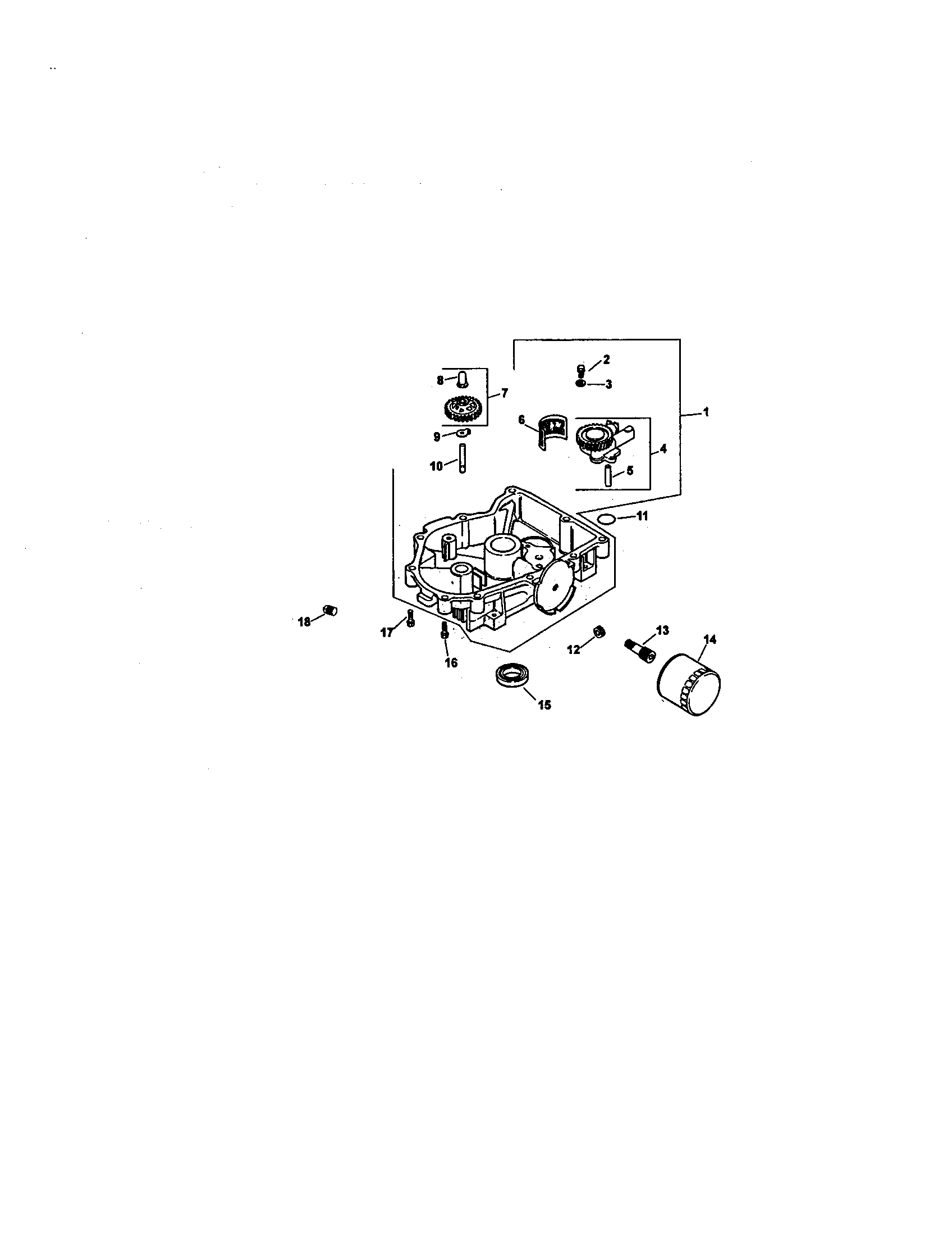 Craftsman 917275034 oil pan/lubrication diagram