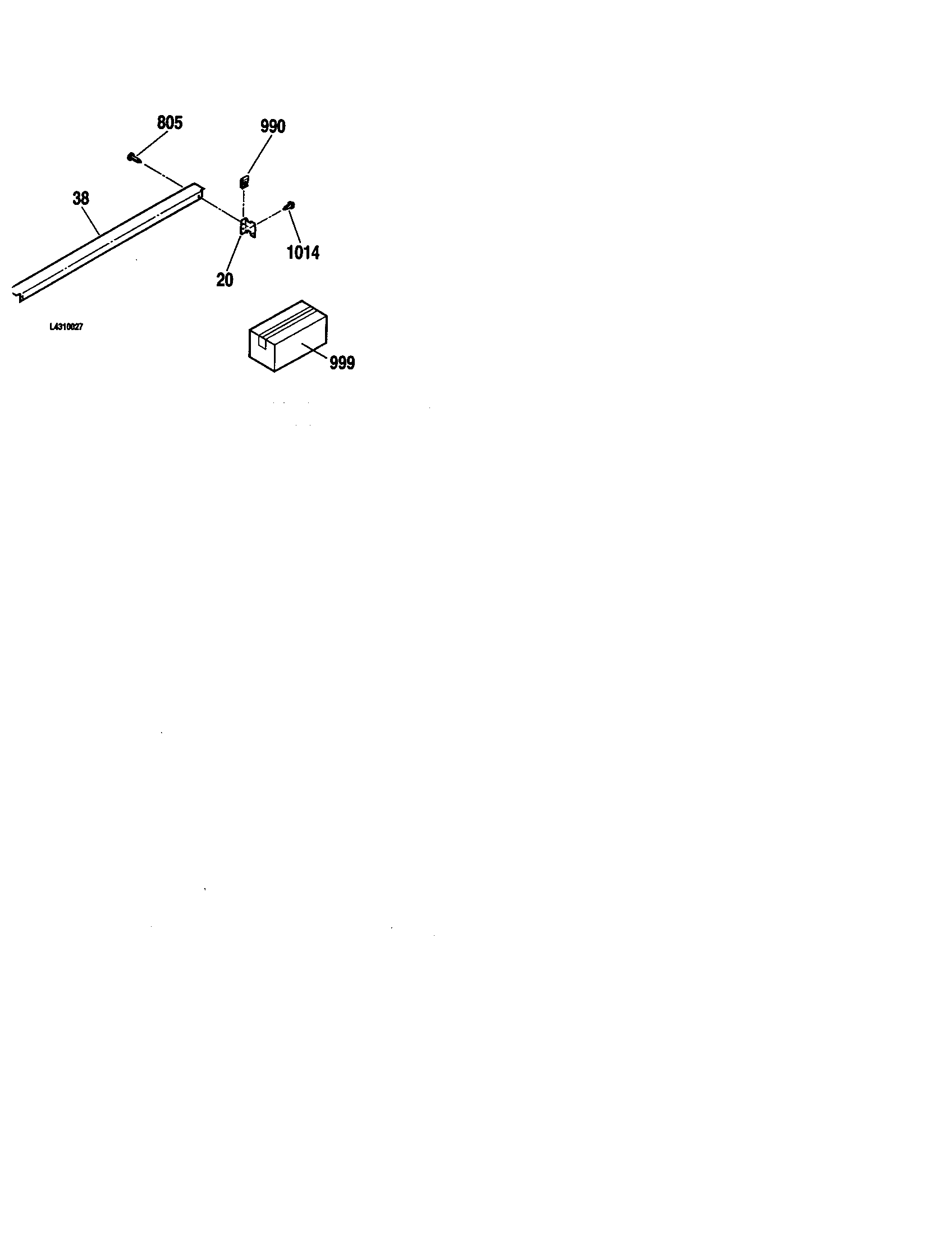 Kenmore 91146564010 opt. rear main top filler 80278590 diagram