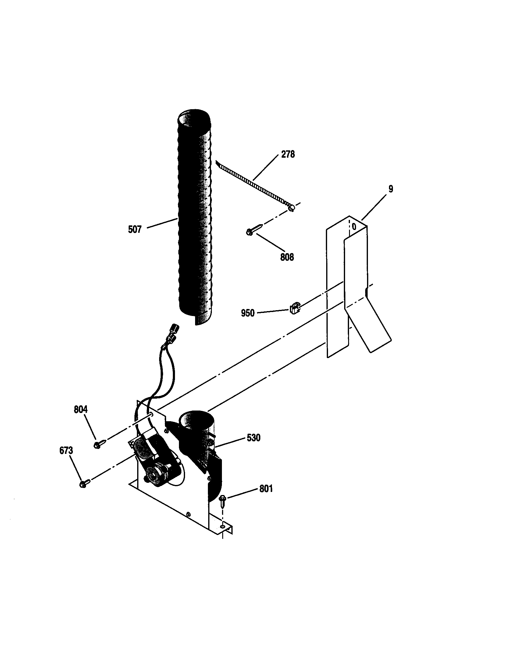 Kenmore 91146564010 blower diagram