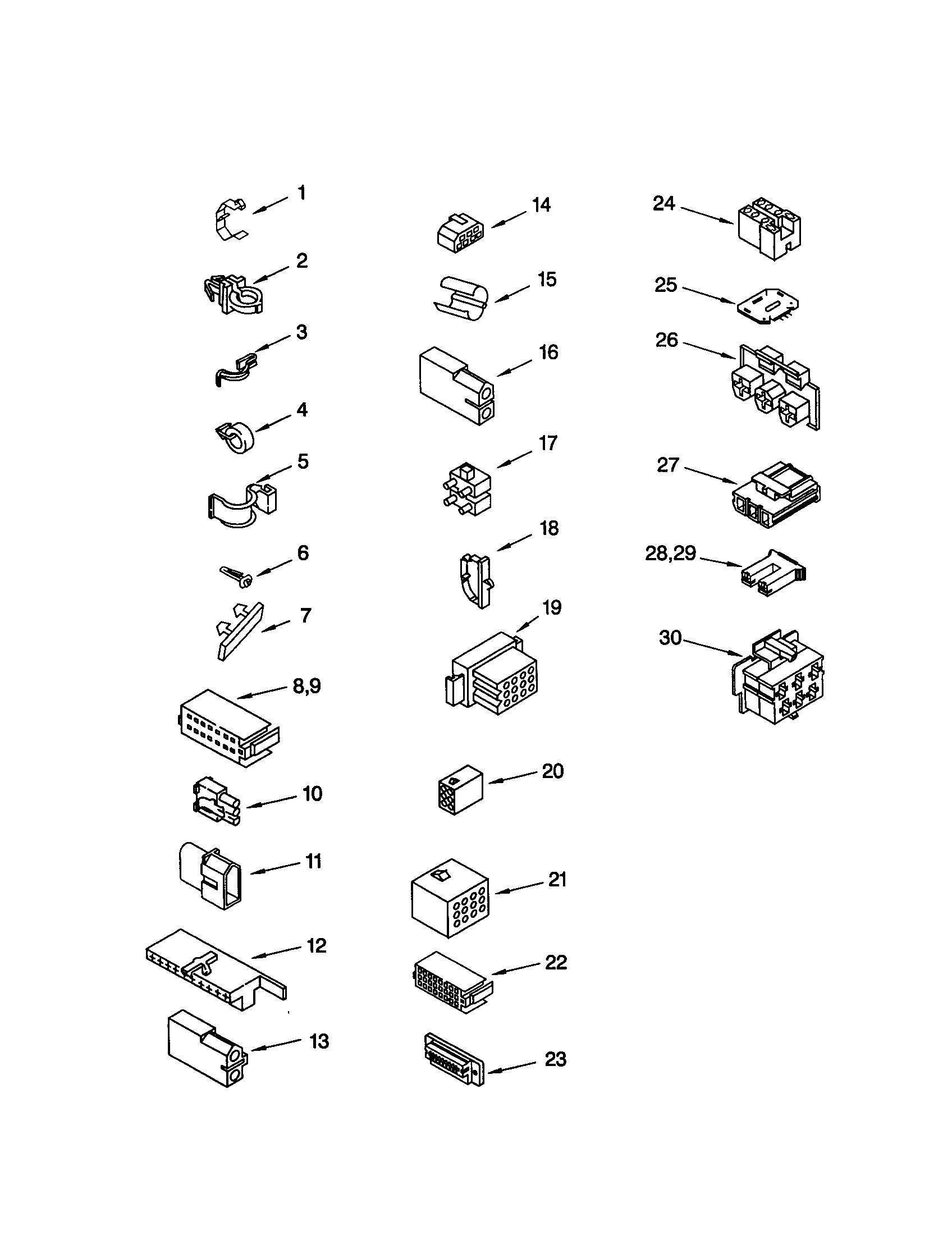 Kenmore 11020936990 wiring harness diagram