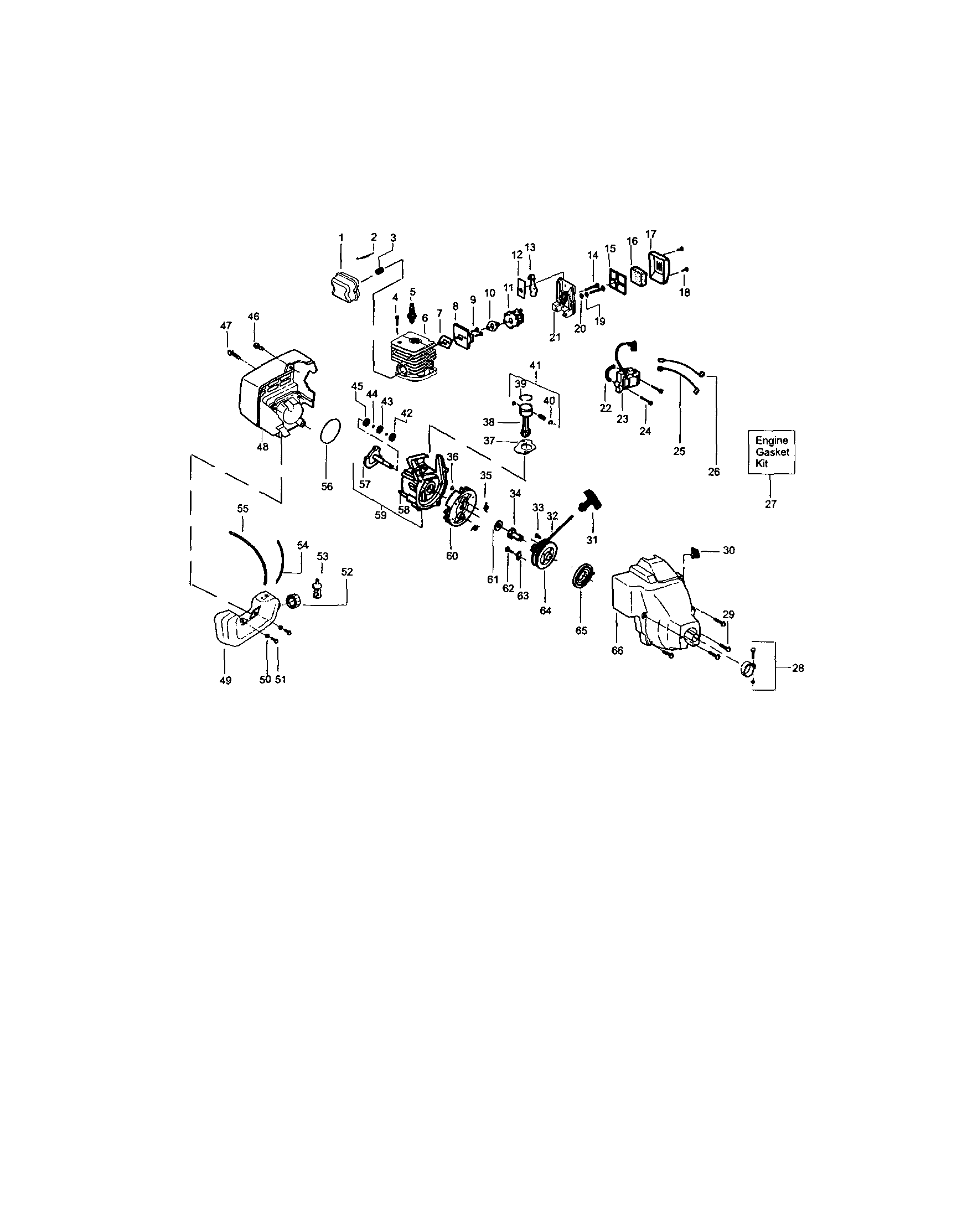 Craftsman 944512550 crankcase diagram