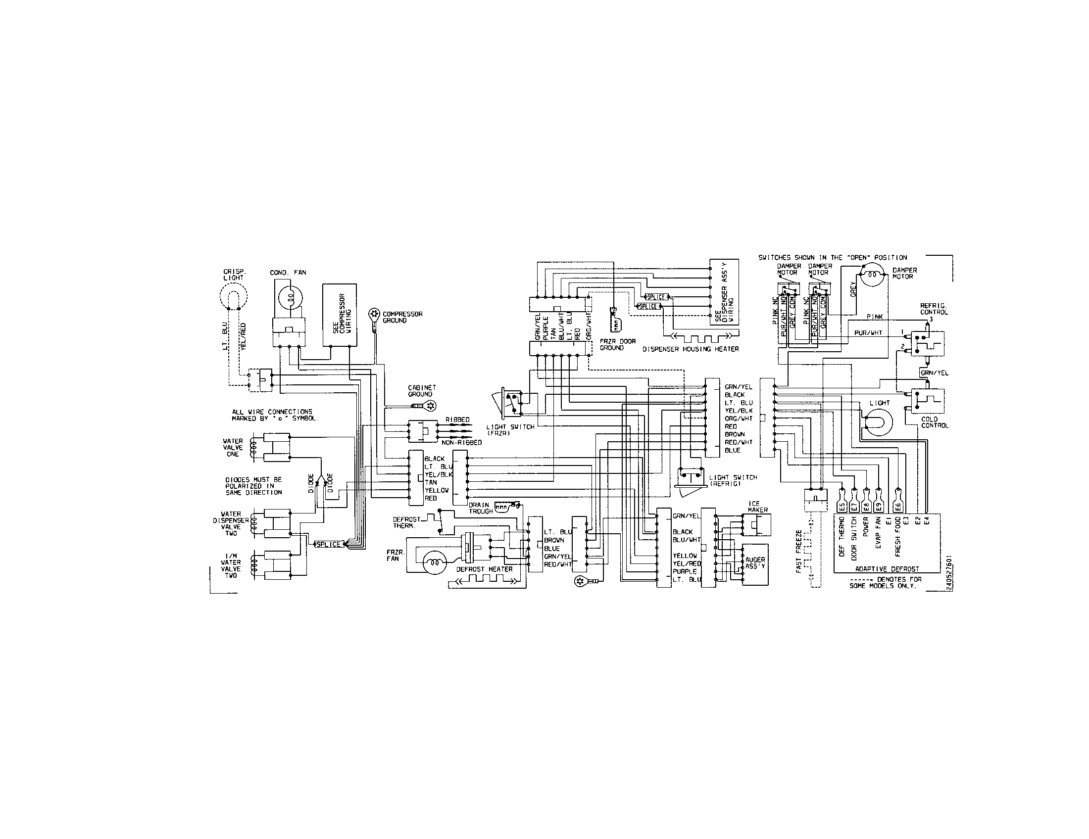 Kenmore 25351692103 wiring diagram diagram