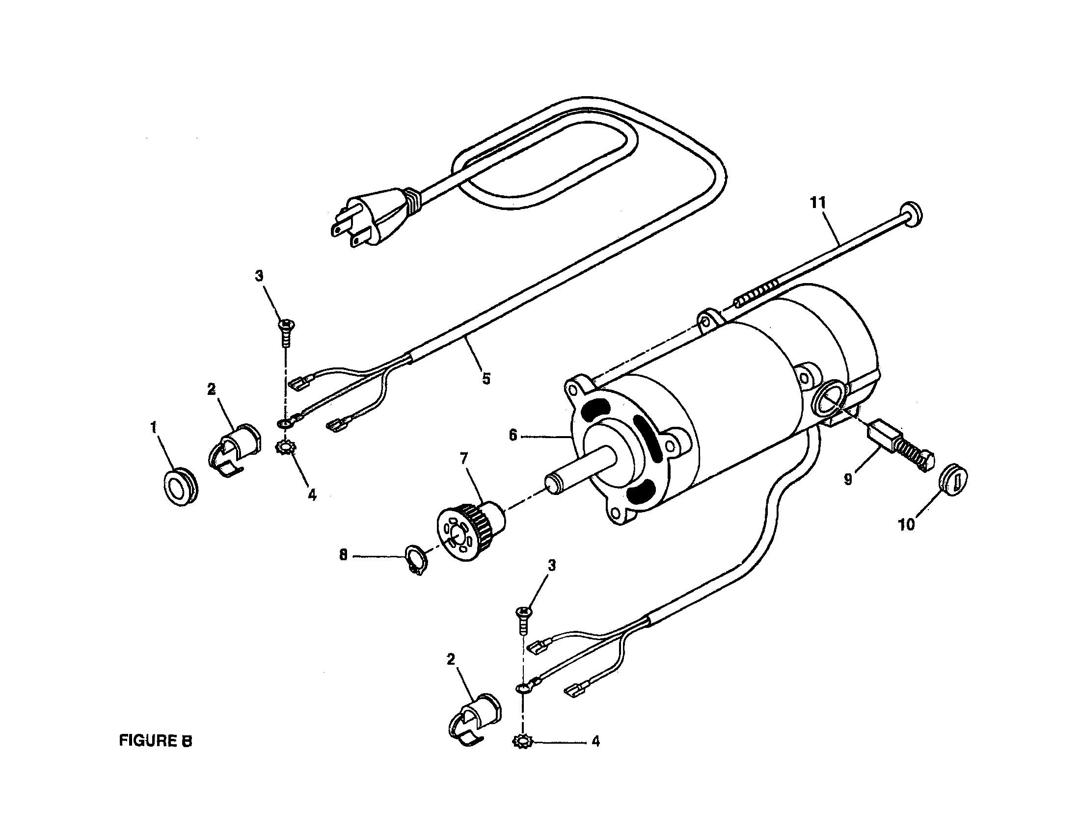 Craftsman 315214500 motor diagram