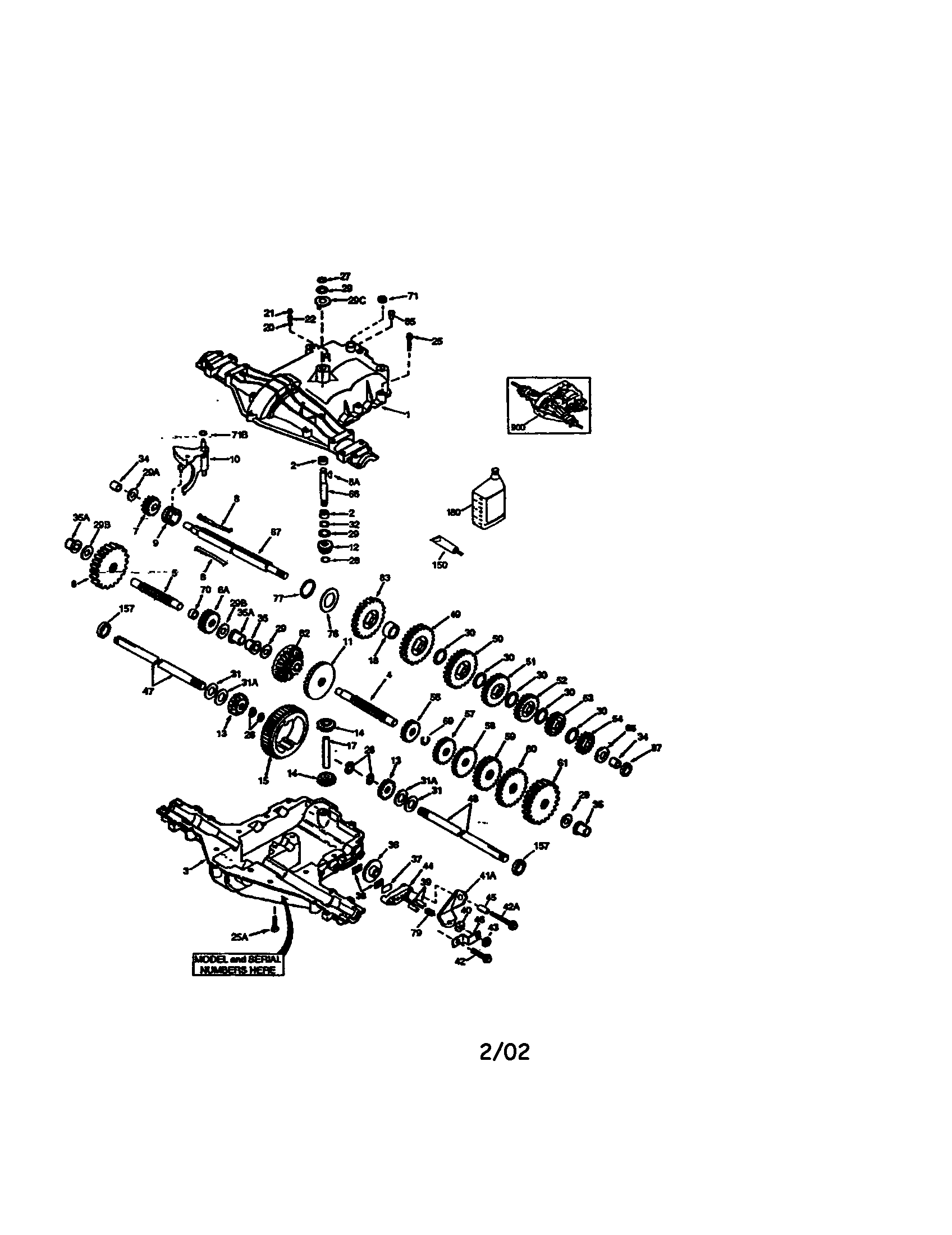 Craftsman 917259980 peerless transaxle diagram