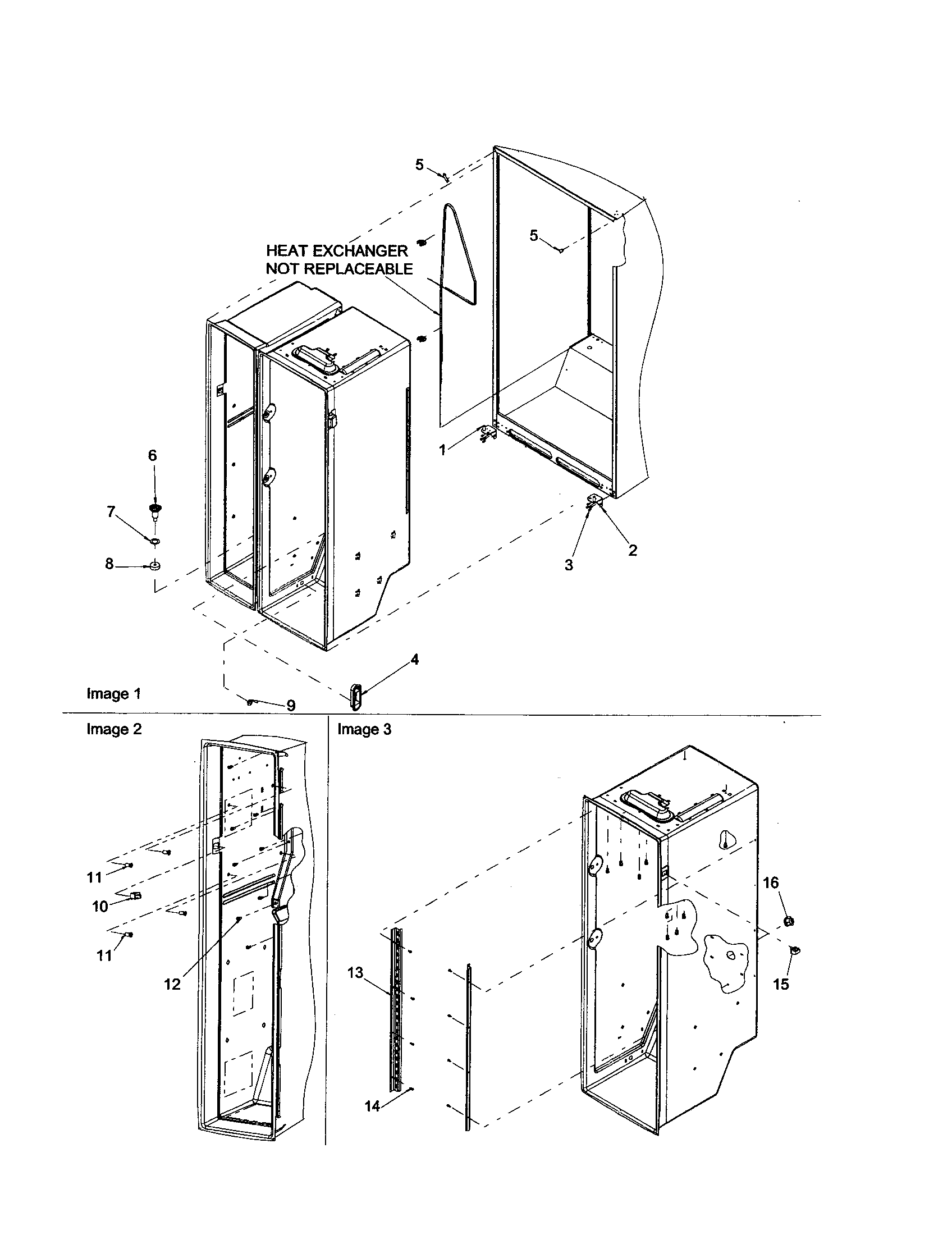 Amana ARS2606BW-PARS2606BW0 cabinet parts/toe grille diagram