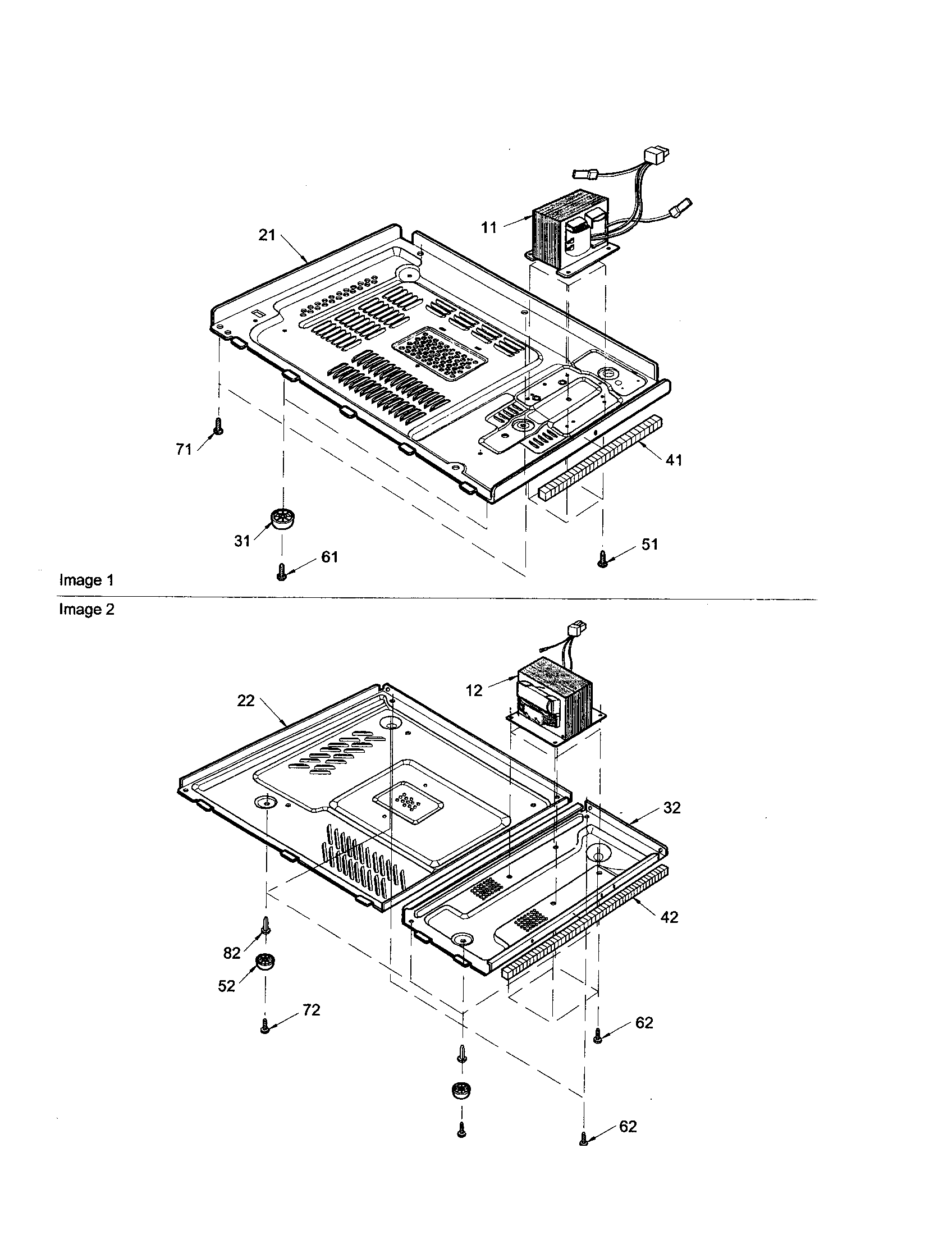 Amana ACM1420AW-PACM1420AW0 base diagram