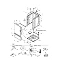 Amana ALW880QAC-PALW880QAC base/cabinet/front/special tools diagram
