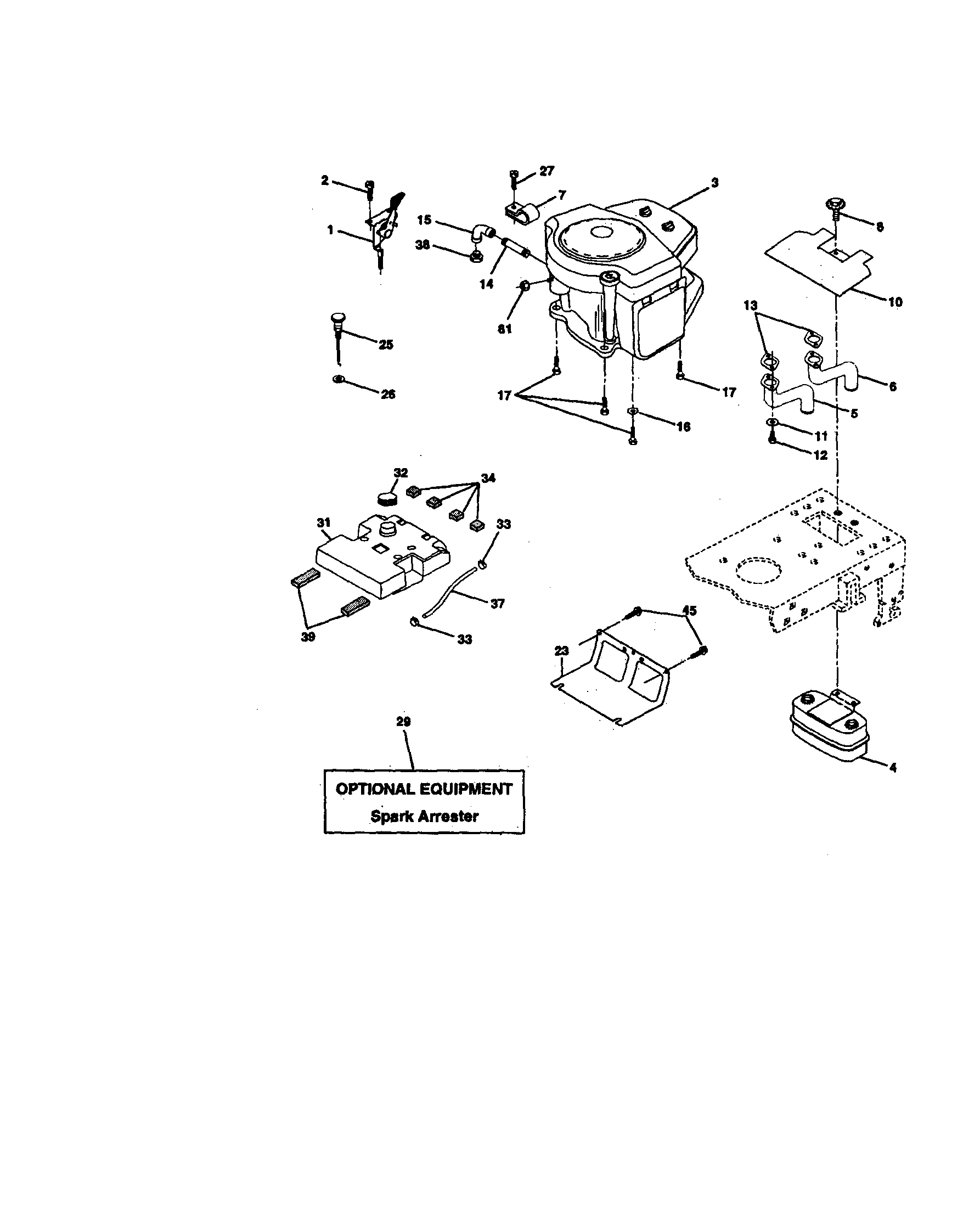 Craftsman 917270815 engine diagram
