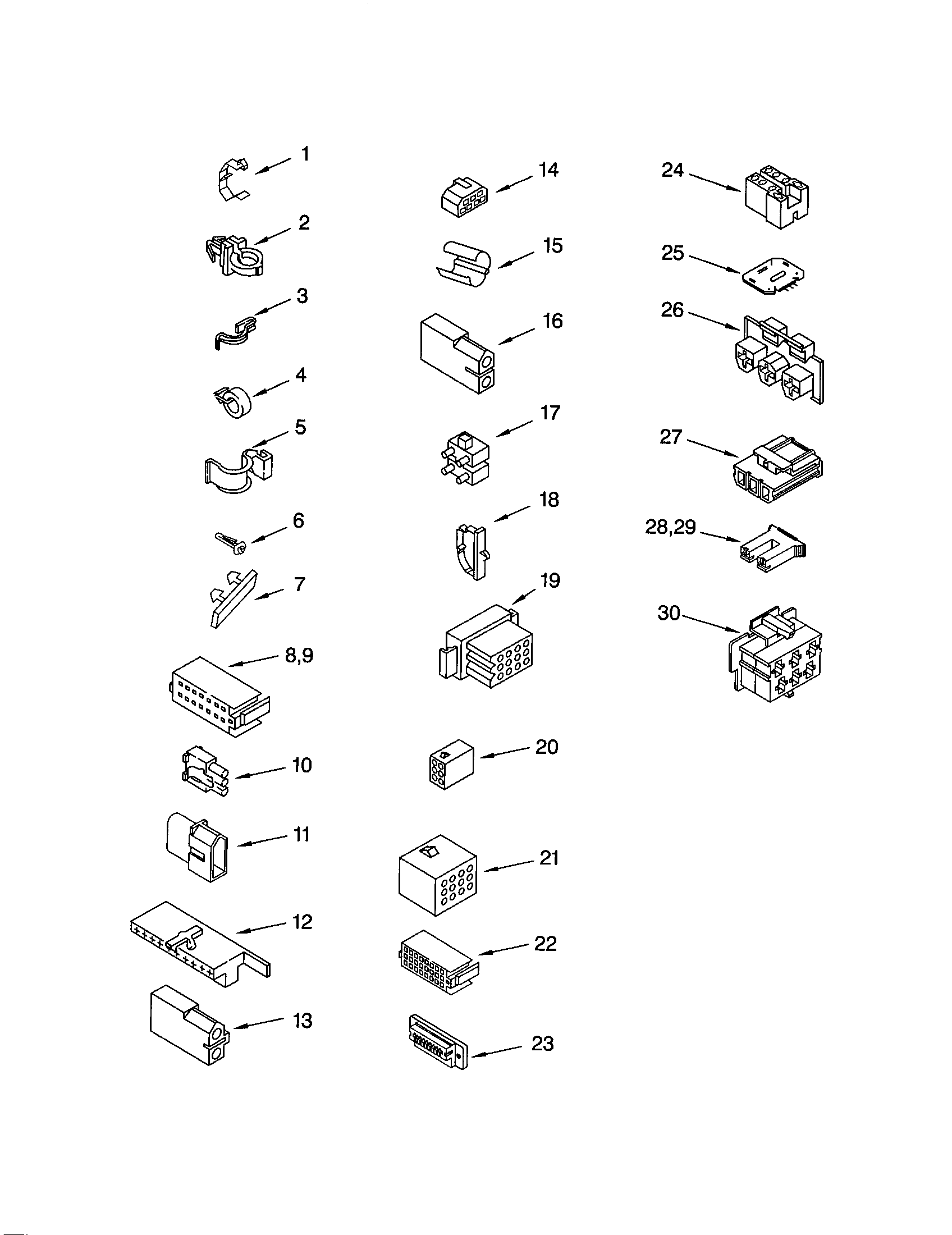 Kenmore 11023712200 wiring harness diagram