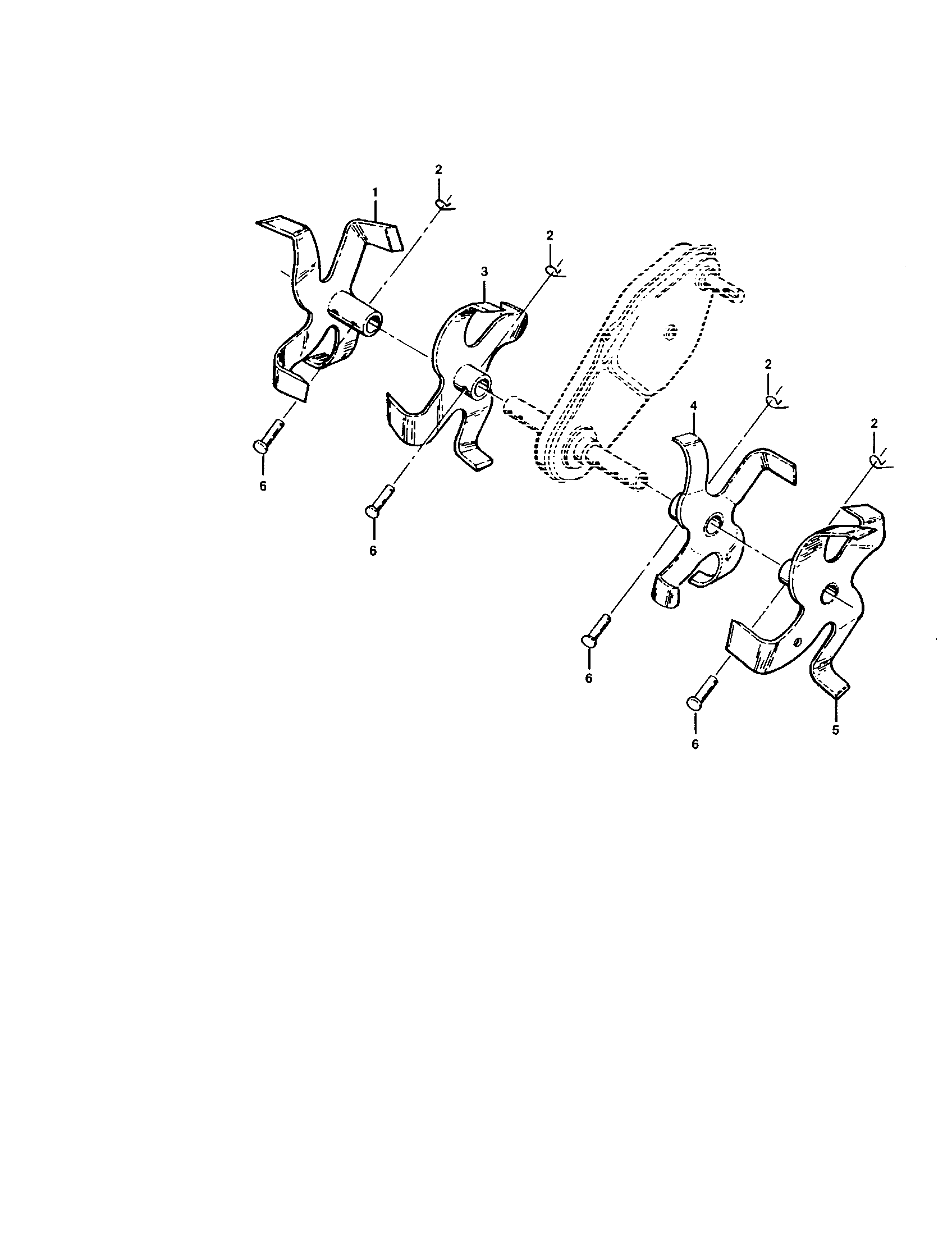 Craftsman 917292492 tine assembly diagram
