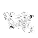 Craftsman 917378340 rotary lawn mower diagram