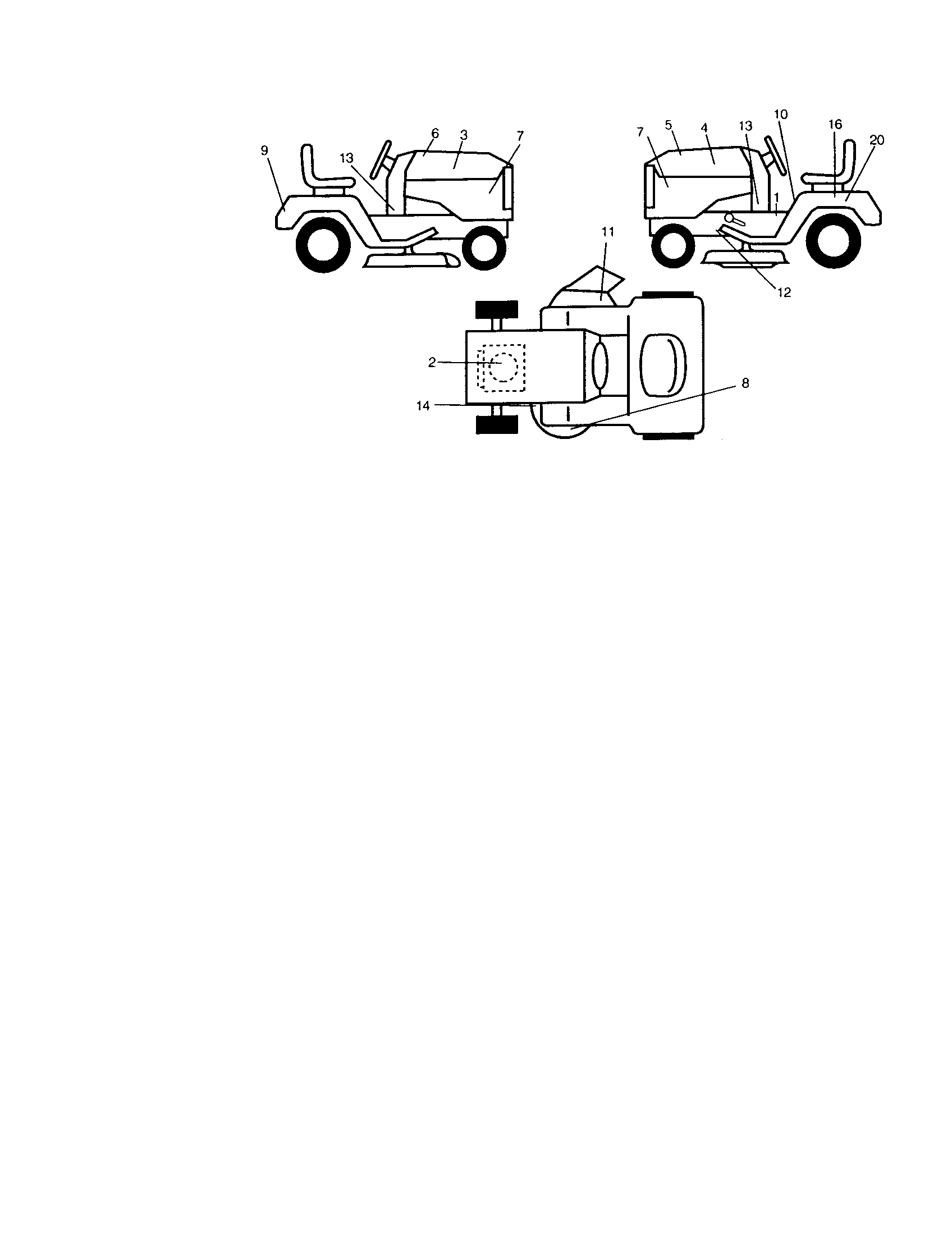 Craftsman 917272083 decals diagram