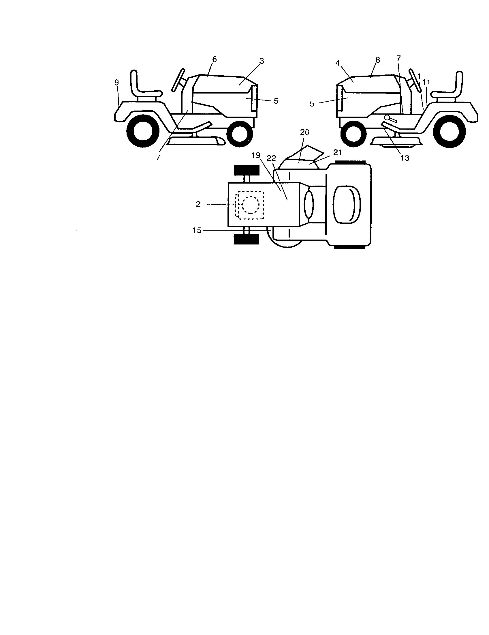 Craftsman 917271815 decals diagram
