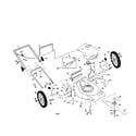 Craftsman 917378350 rotary lawn mower diagram