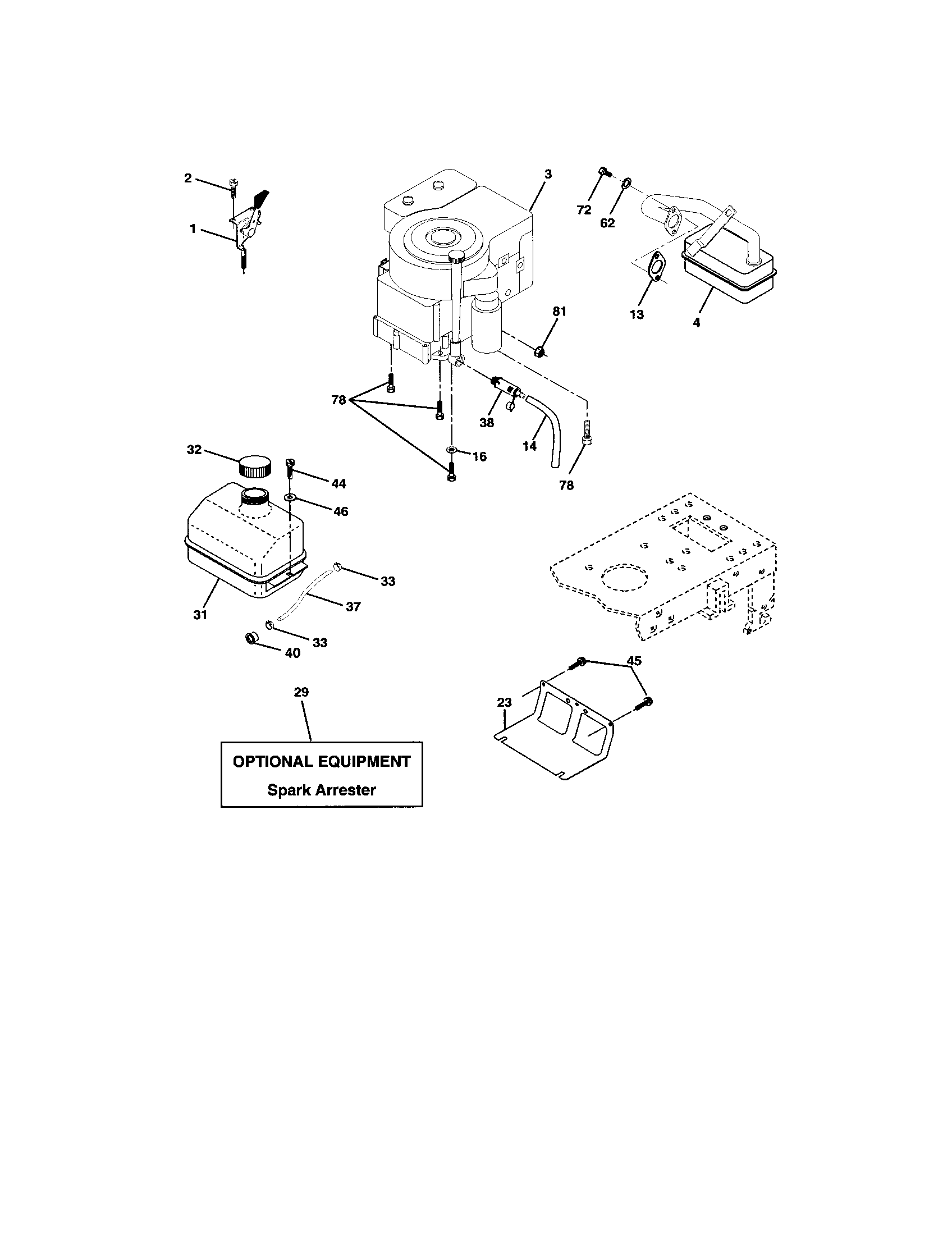 Craftsman 917271551 engine diagram